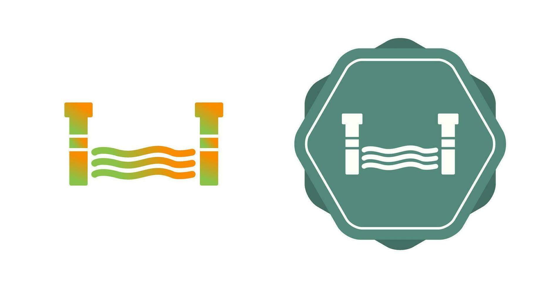 Water Dam Vector Icon