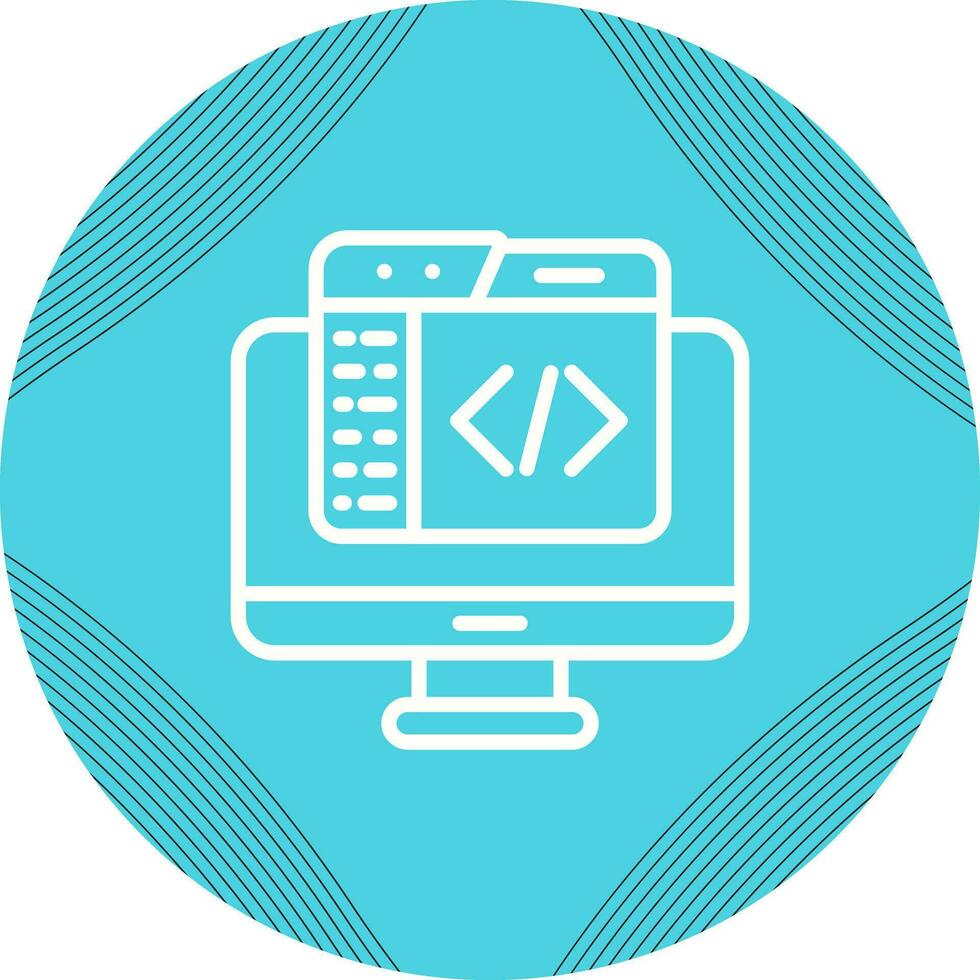 Code Editor Vector Icon