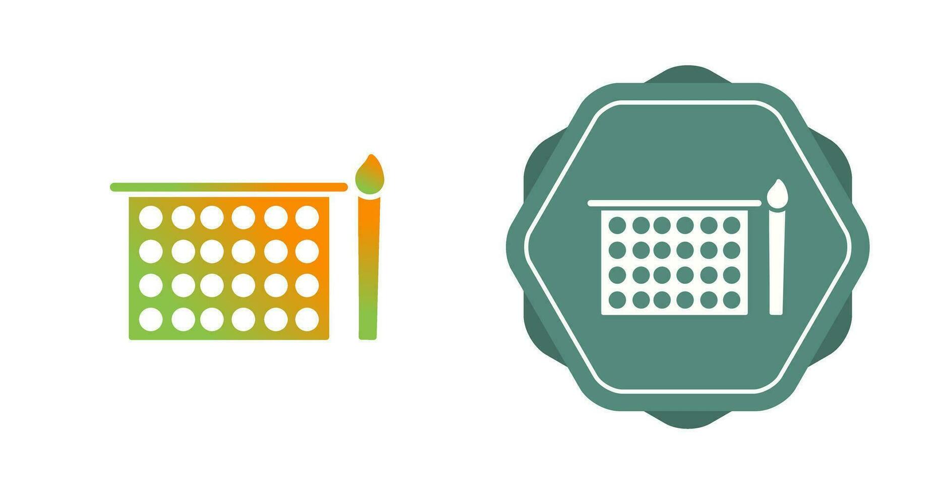 Palette Vector Icon