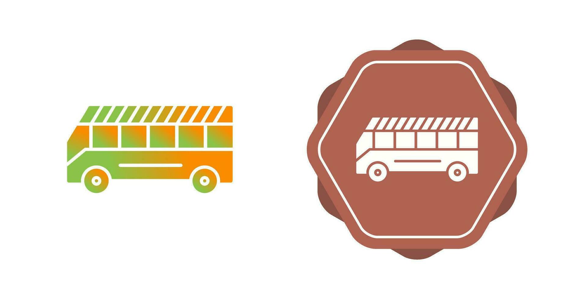 School Bus Vector Icon