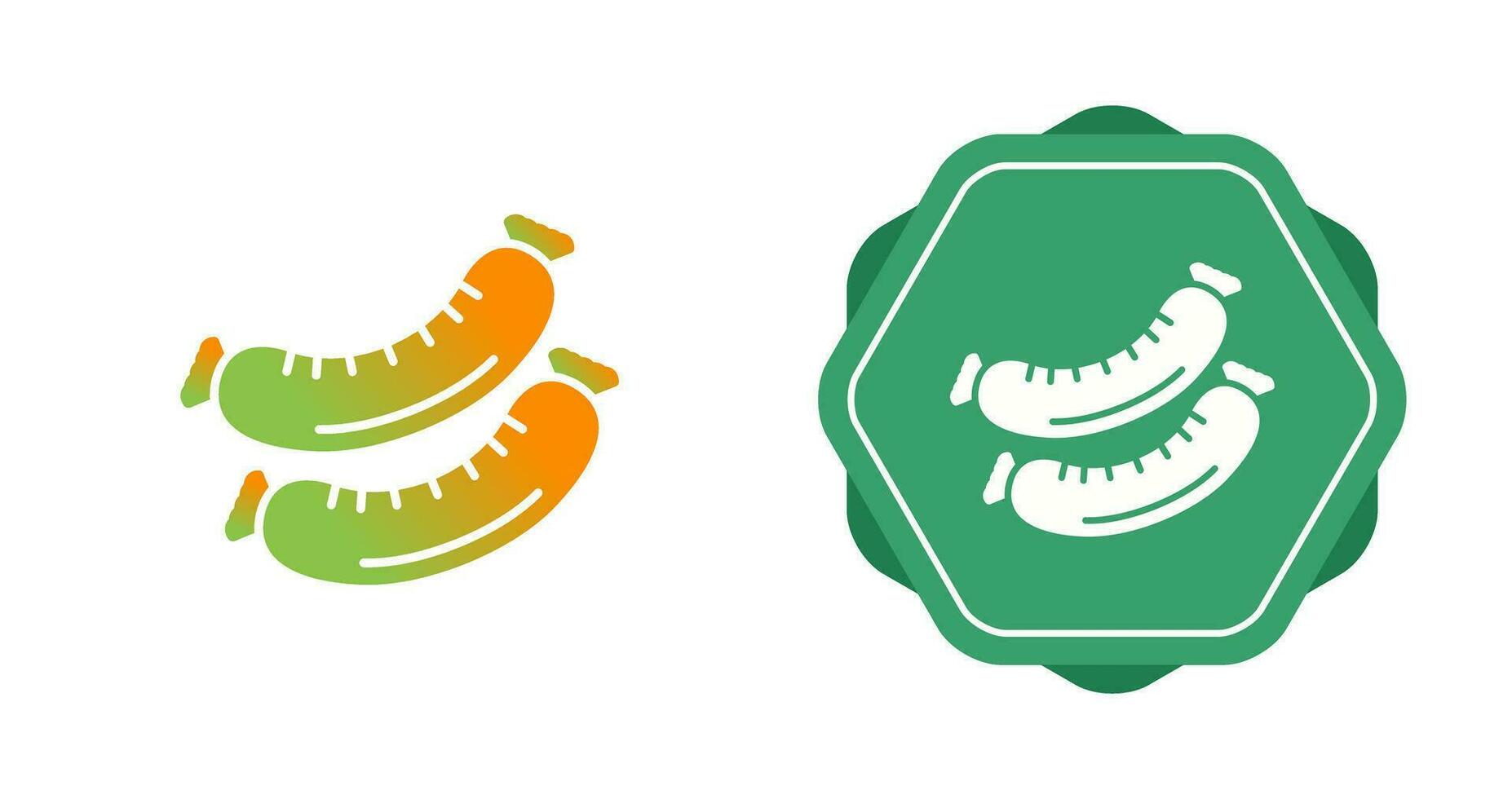 Sausage Vector Icon