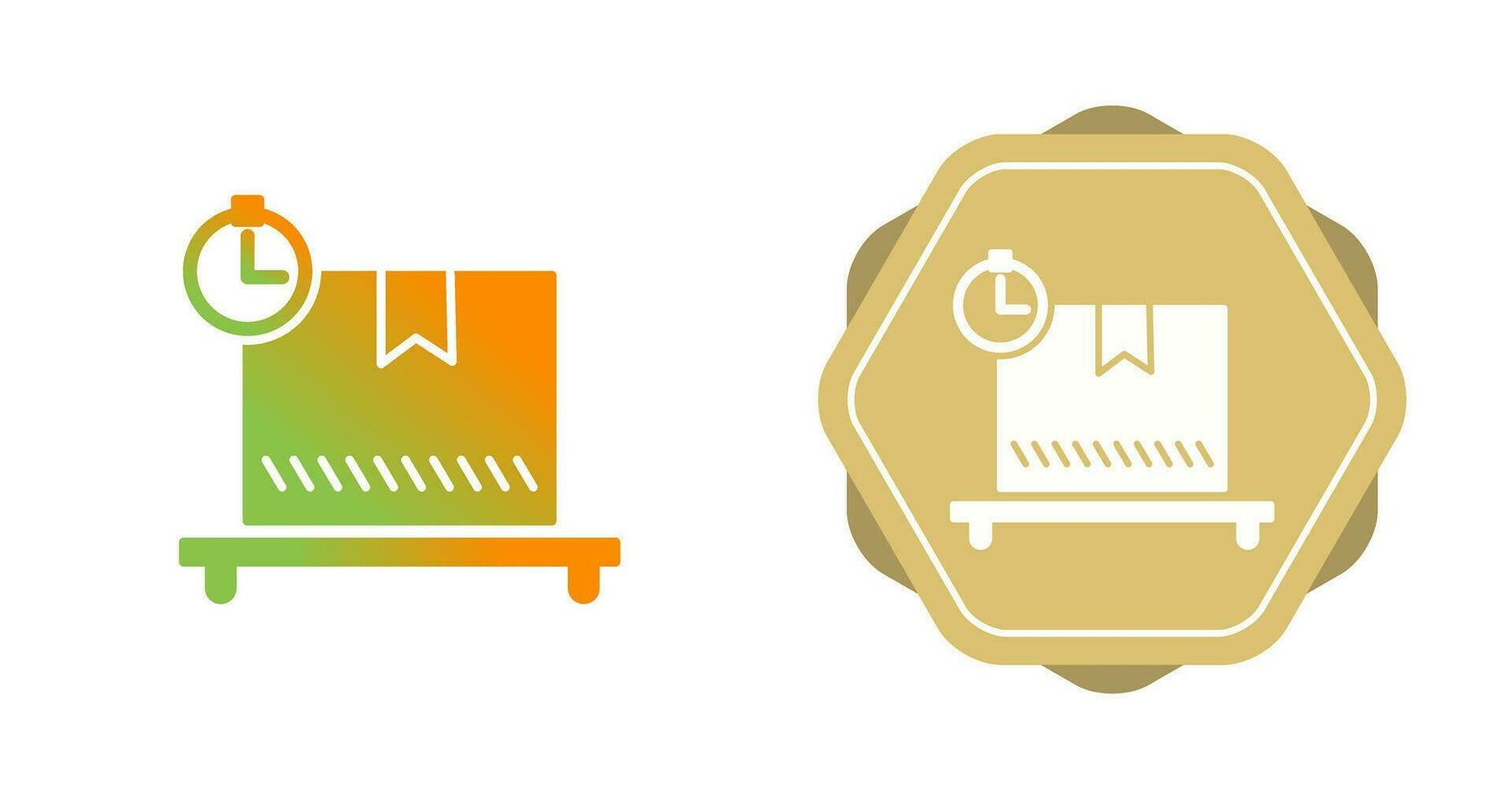 Package Pending Vector Icon