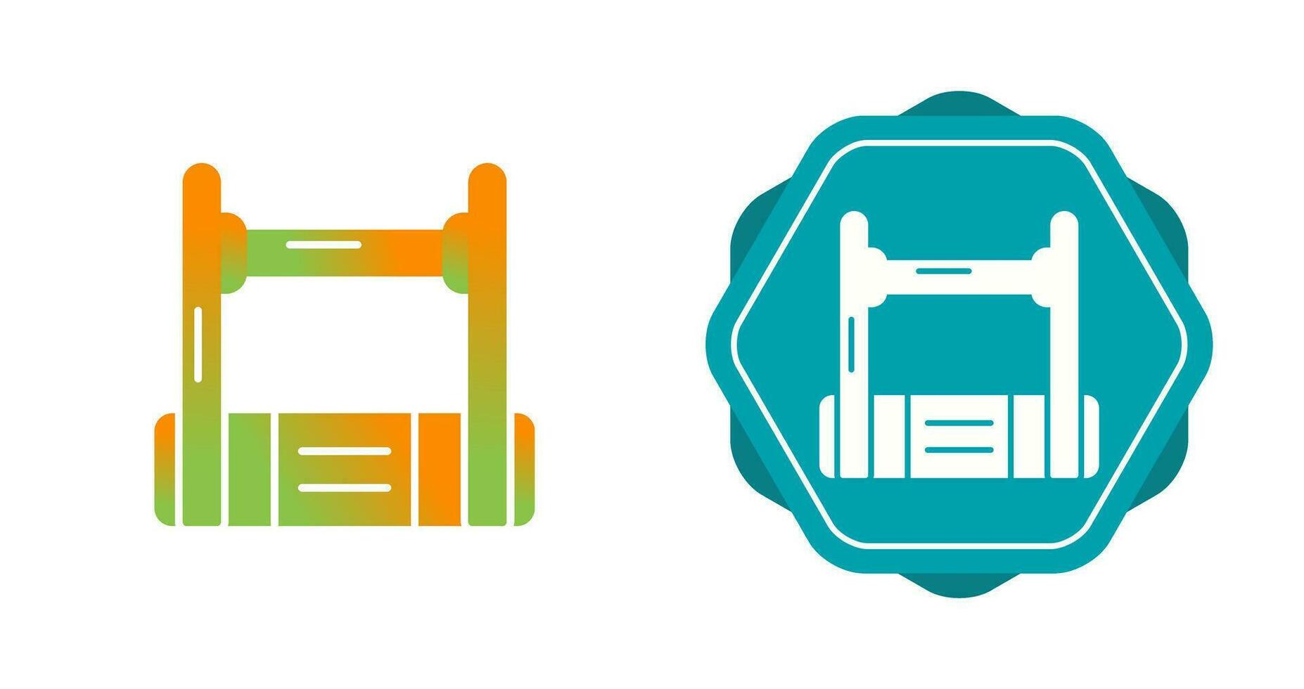 High Jump Vector Icon