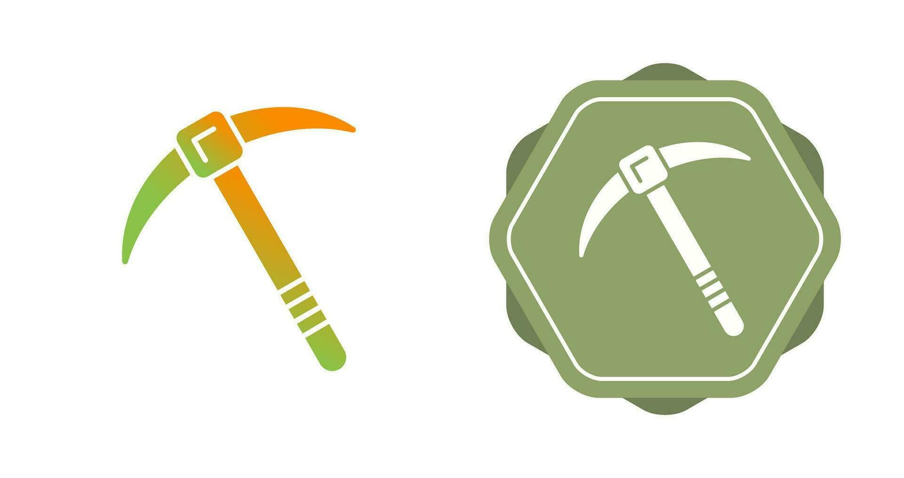 Pickaxe Vector Icon