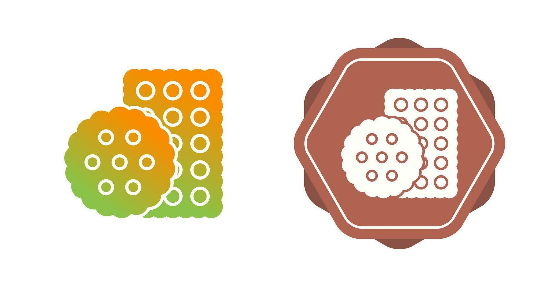 Biscuit Vector Icon