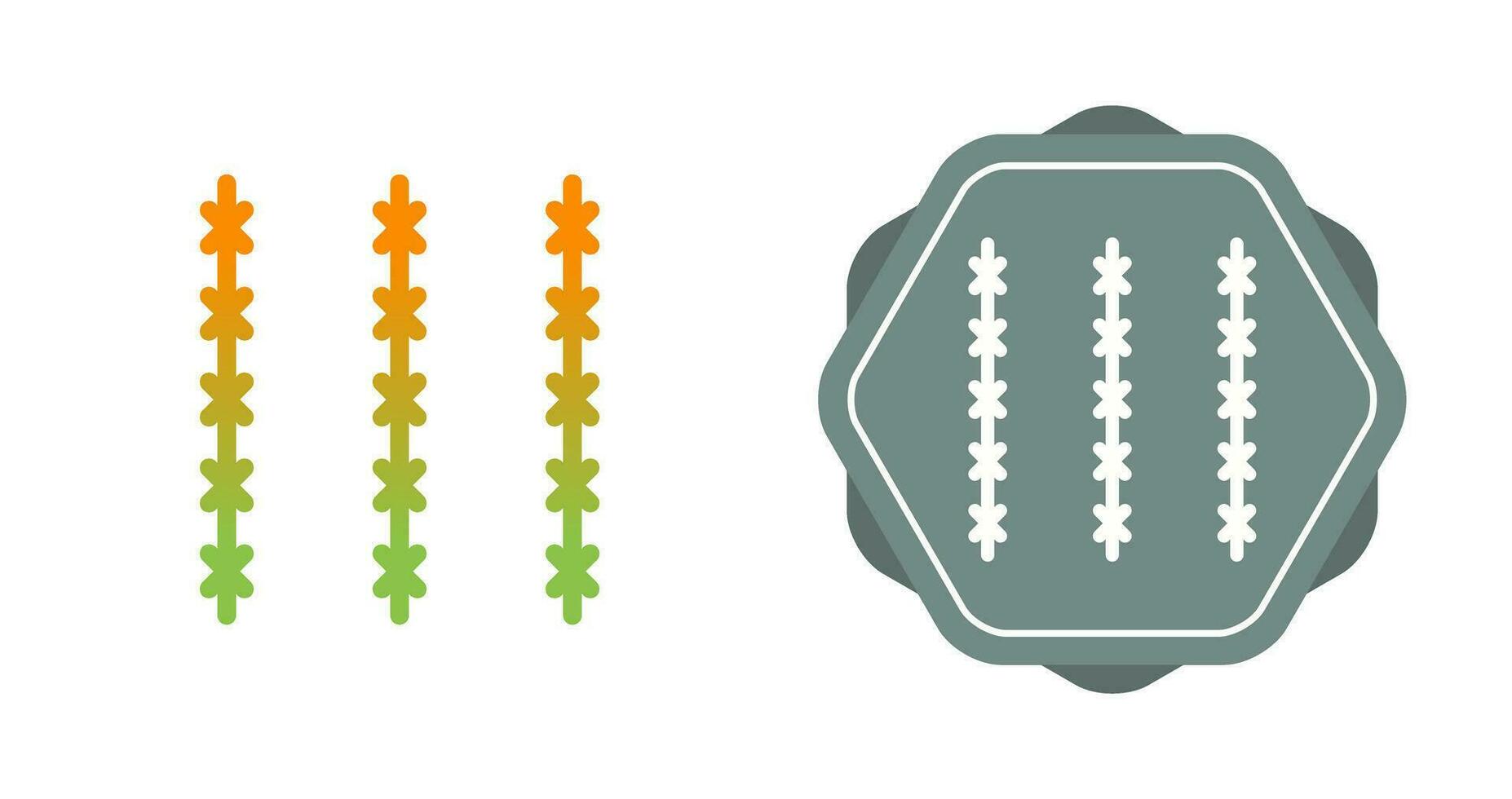 Pointed Wire Vector Icon