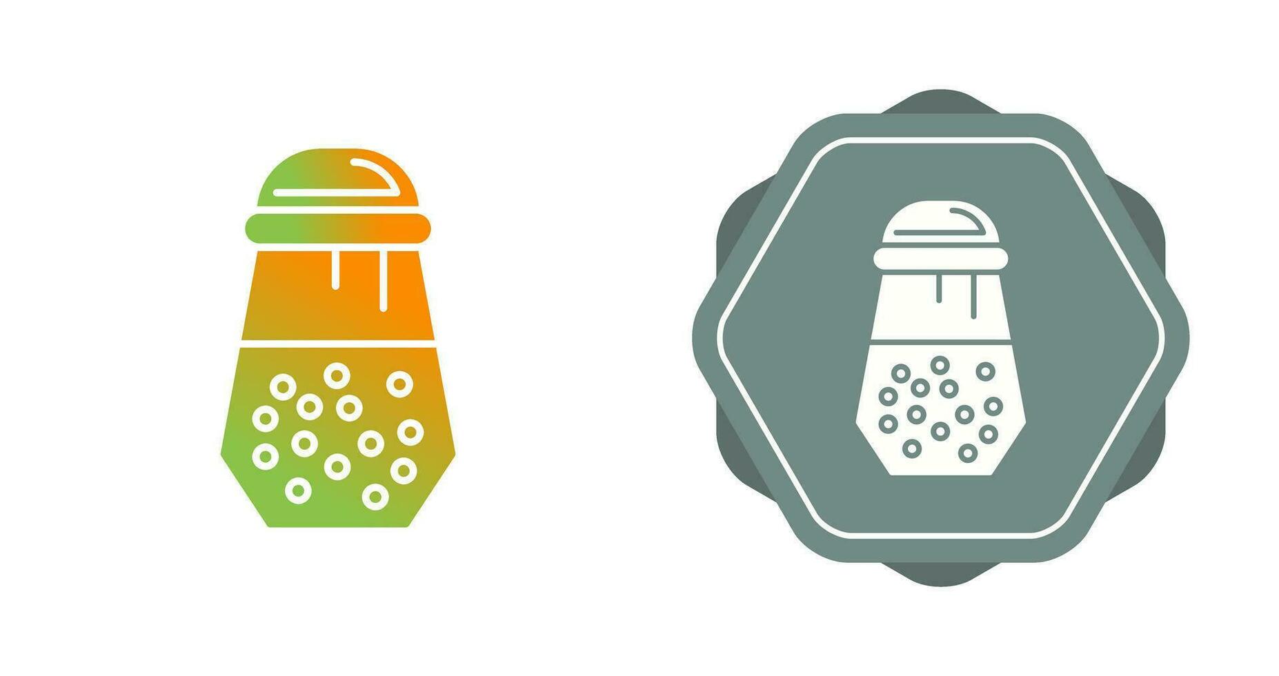 Salt Shaker Vector Icon