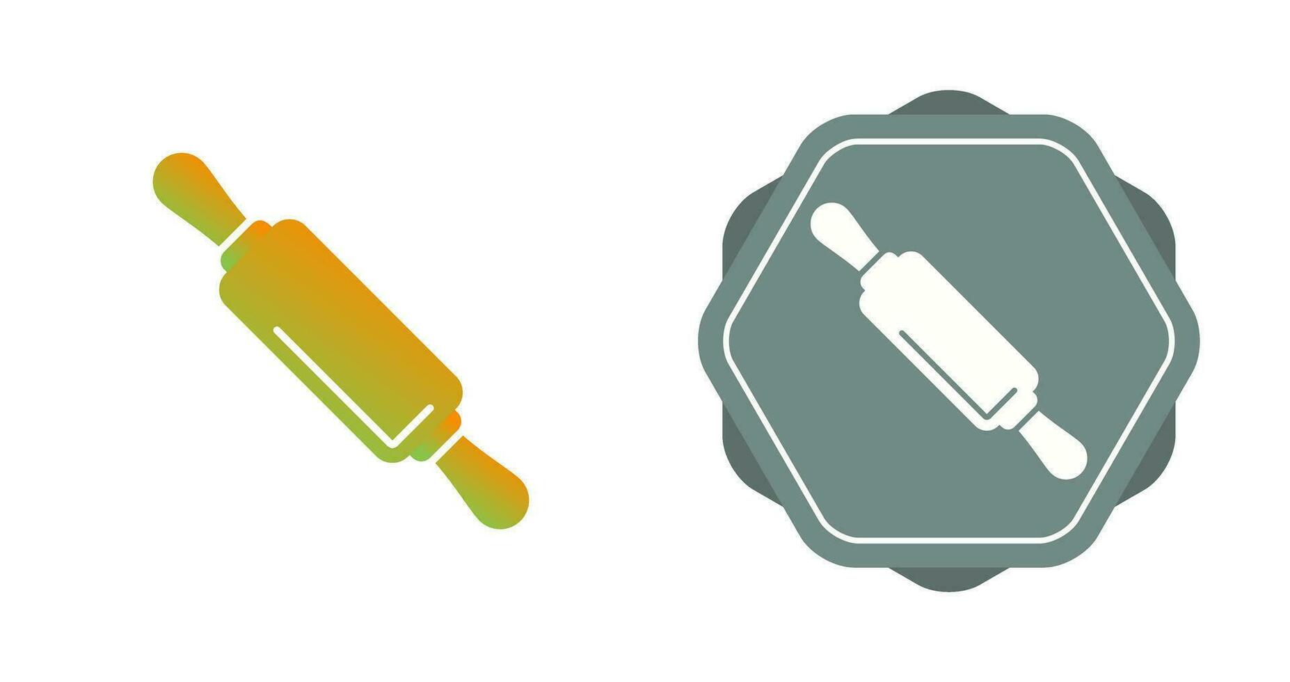 Rolling Pin Vector Icon