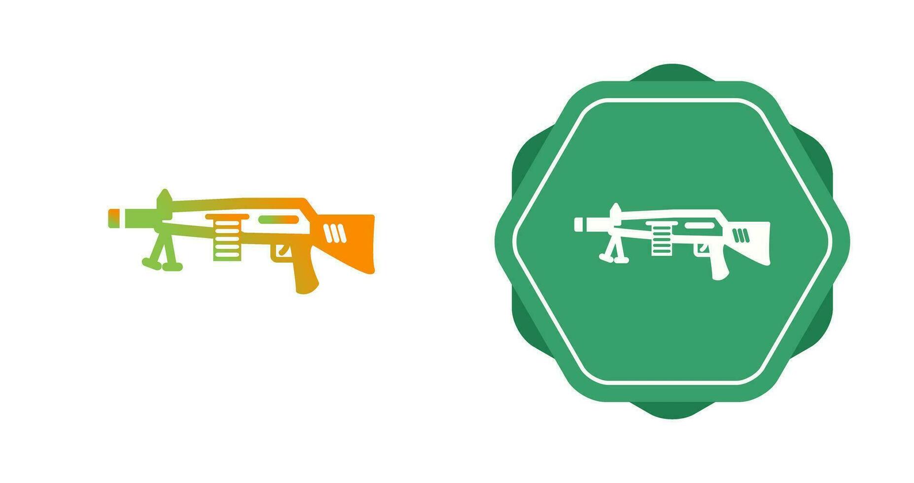 Machine Gun Vector Icon