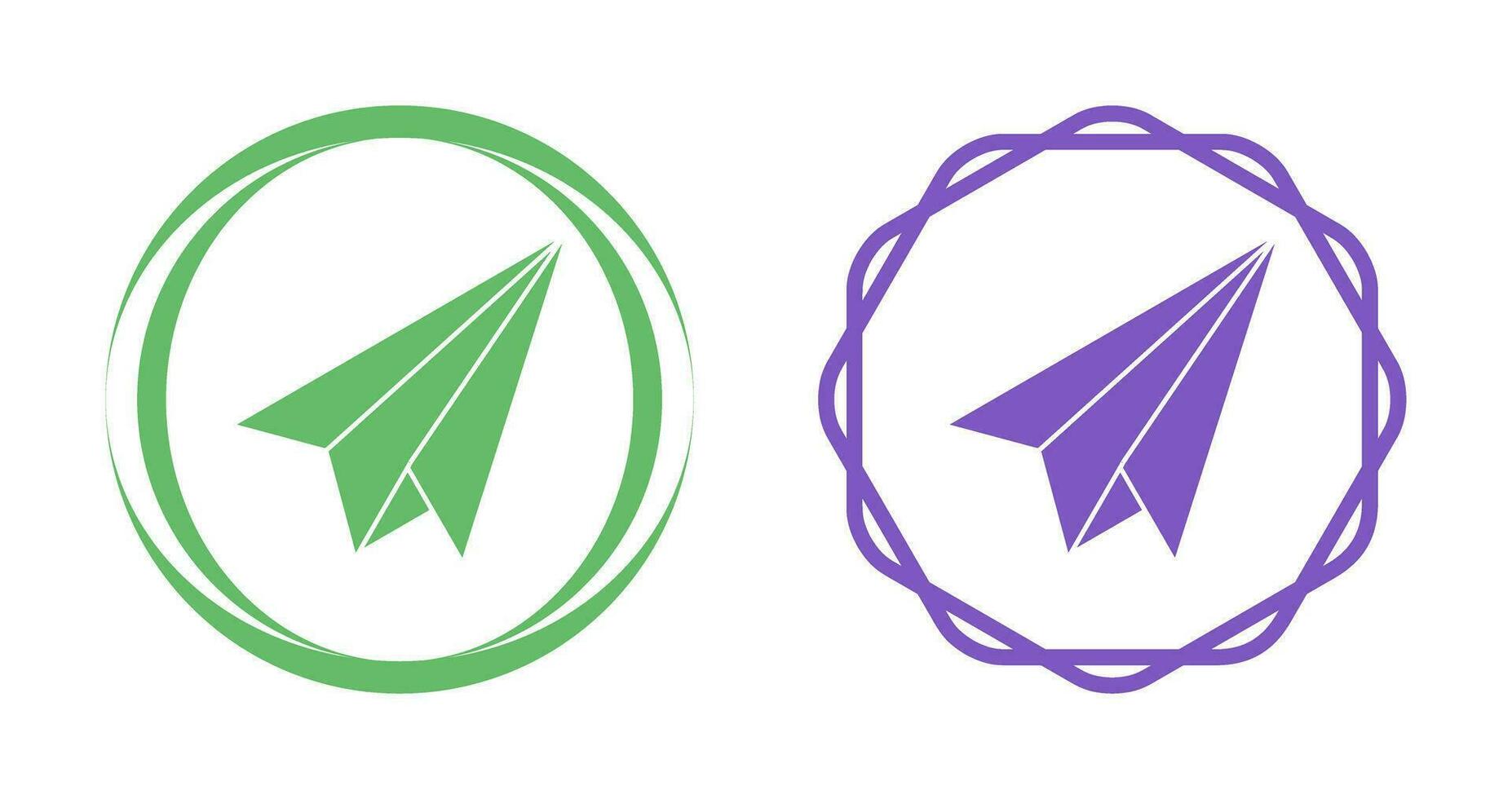 Paper Plane Vector Icon