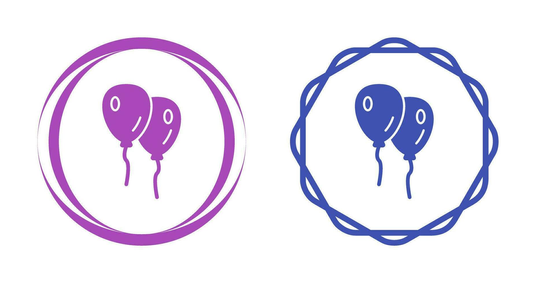 Balloons Vector Icon
