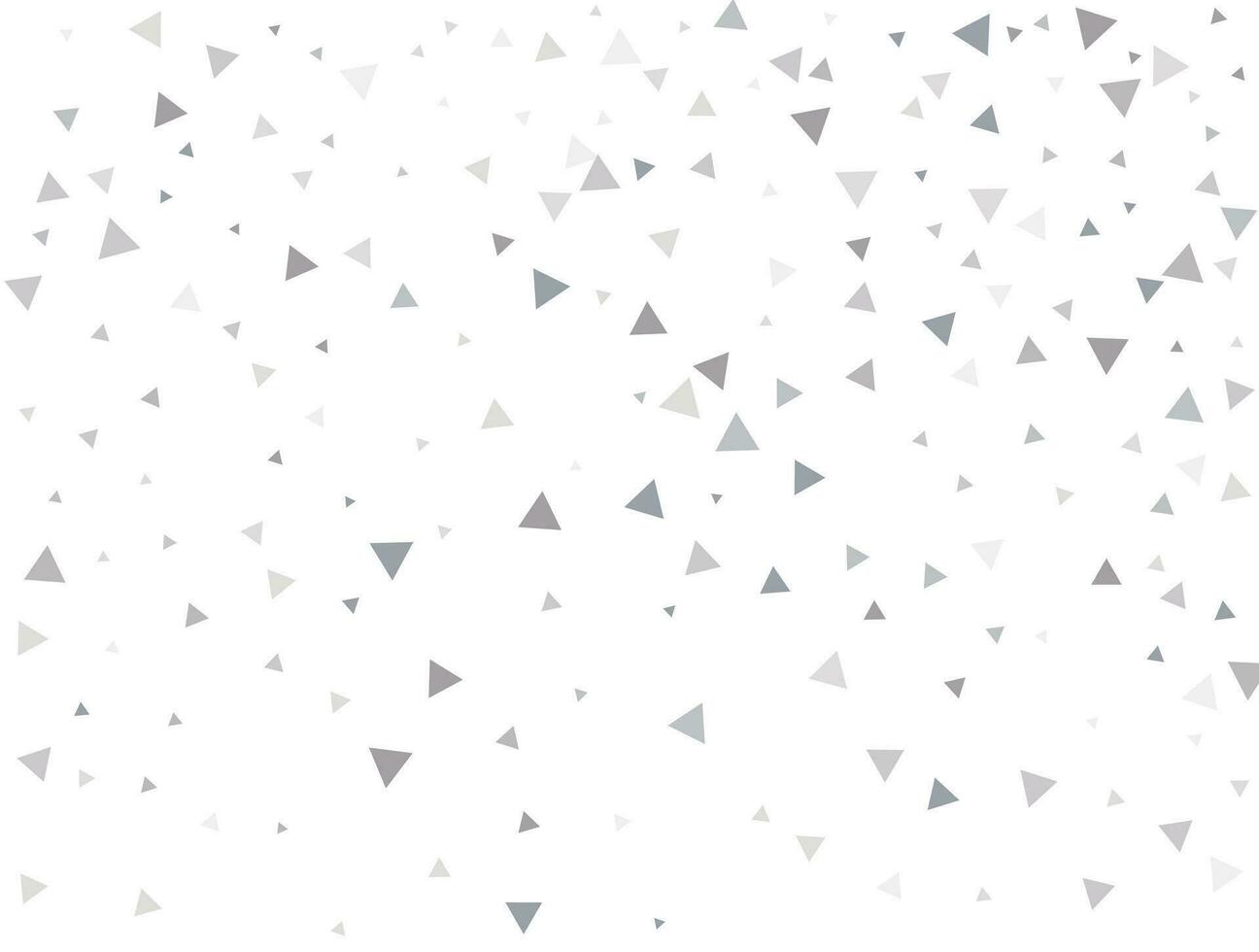 matrixSilver Triangular Confetti. Confetti celebration, Falling Silver abstract decoration for party, birthday celebrate, anniversary or event, festive. Festival decor. Vector illustration.