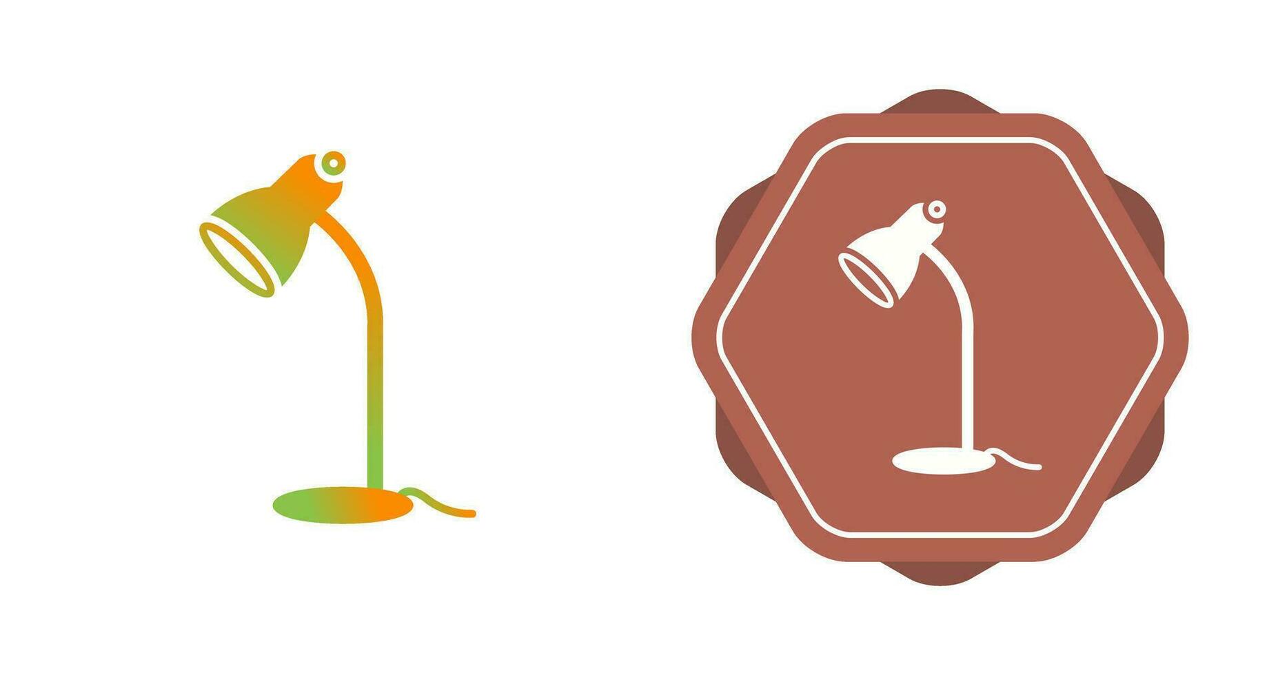 Office Lamp Vector Icon