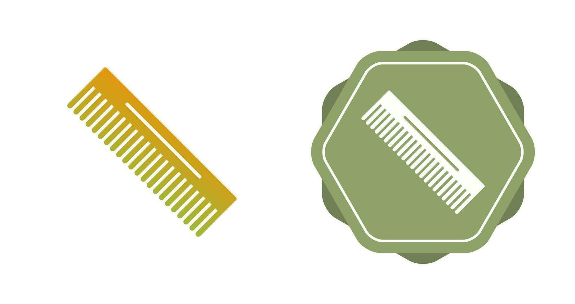 Comb Vector Icon