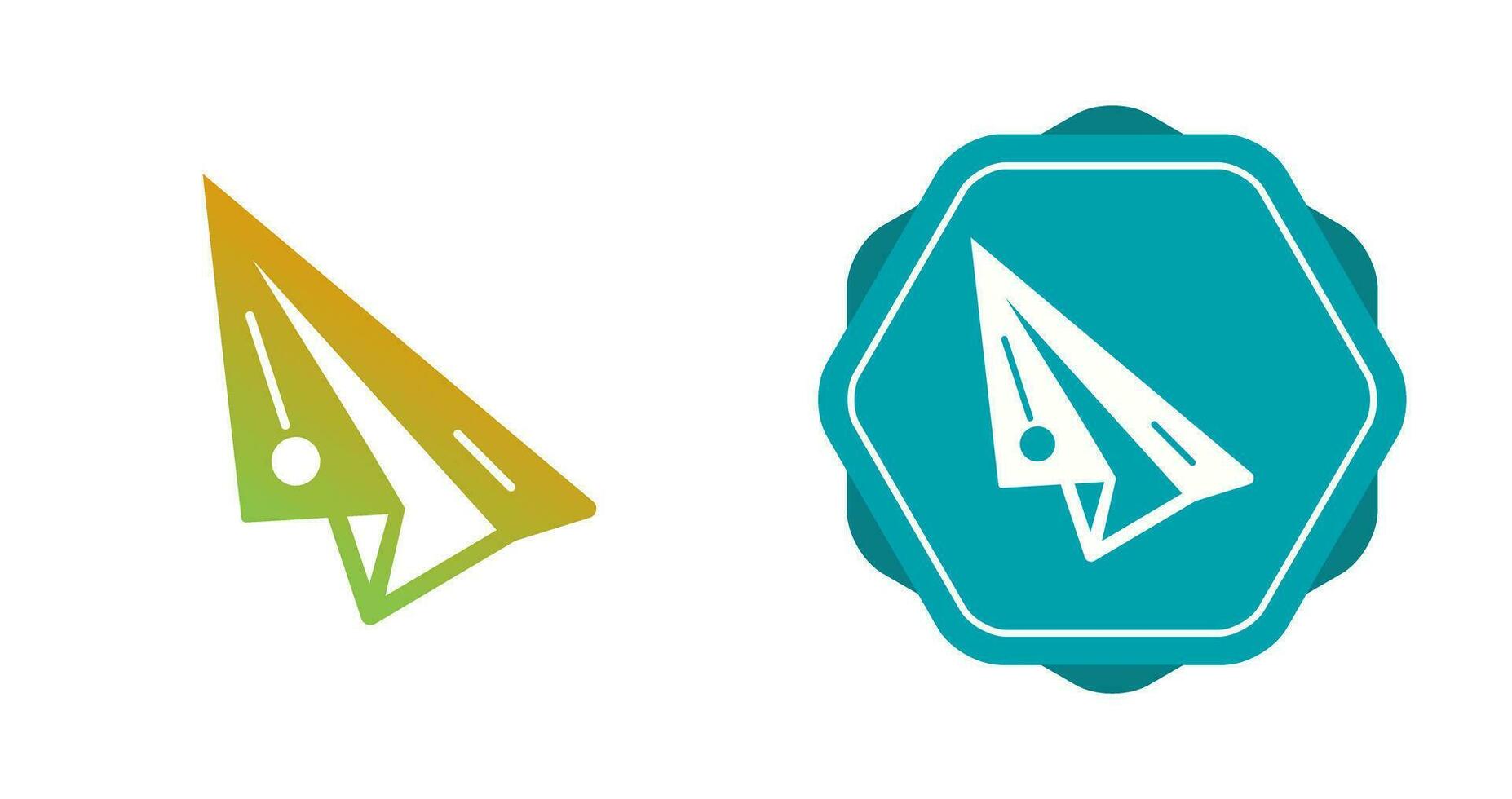 Paper Plane Vector Icon