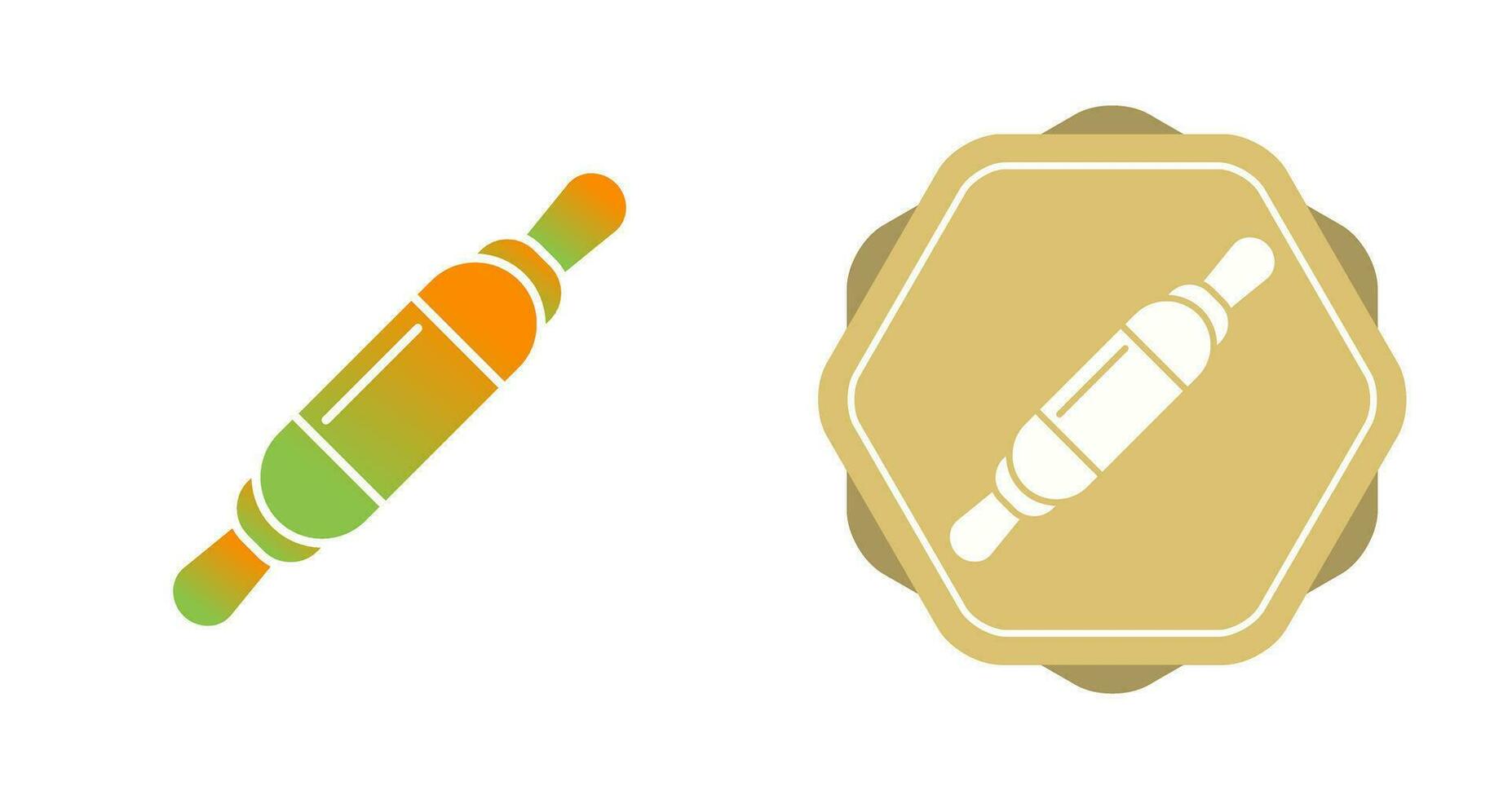 Rolling Pin Vector Icon