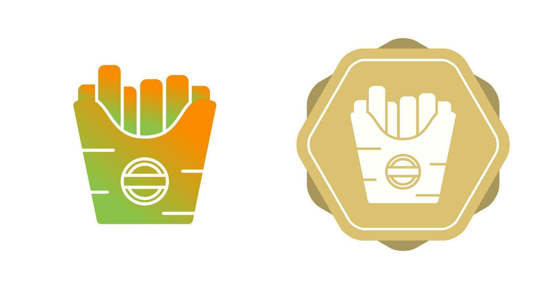 French Fries Vector Icon