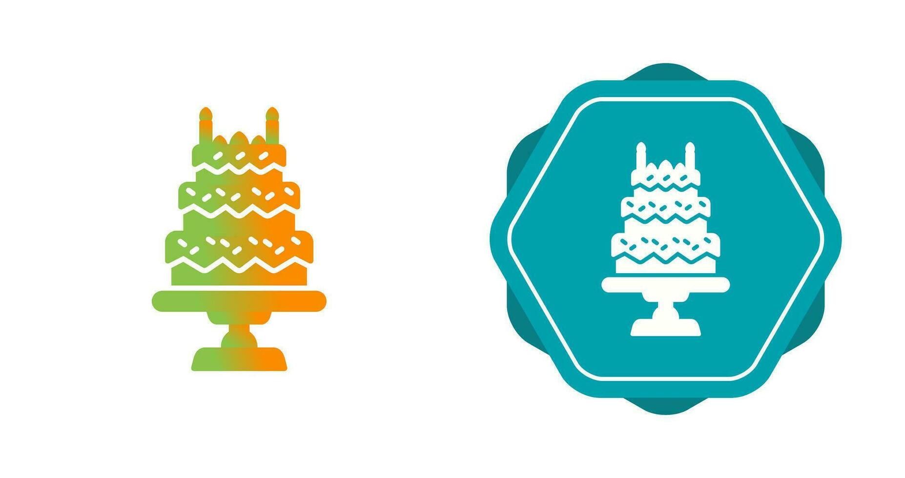 Birthday Cake Vector Icon