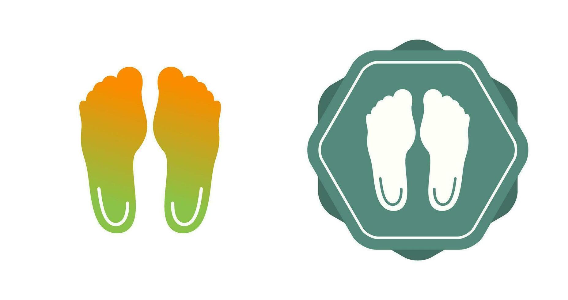 Feet Vector Icon