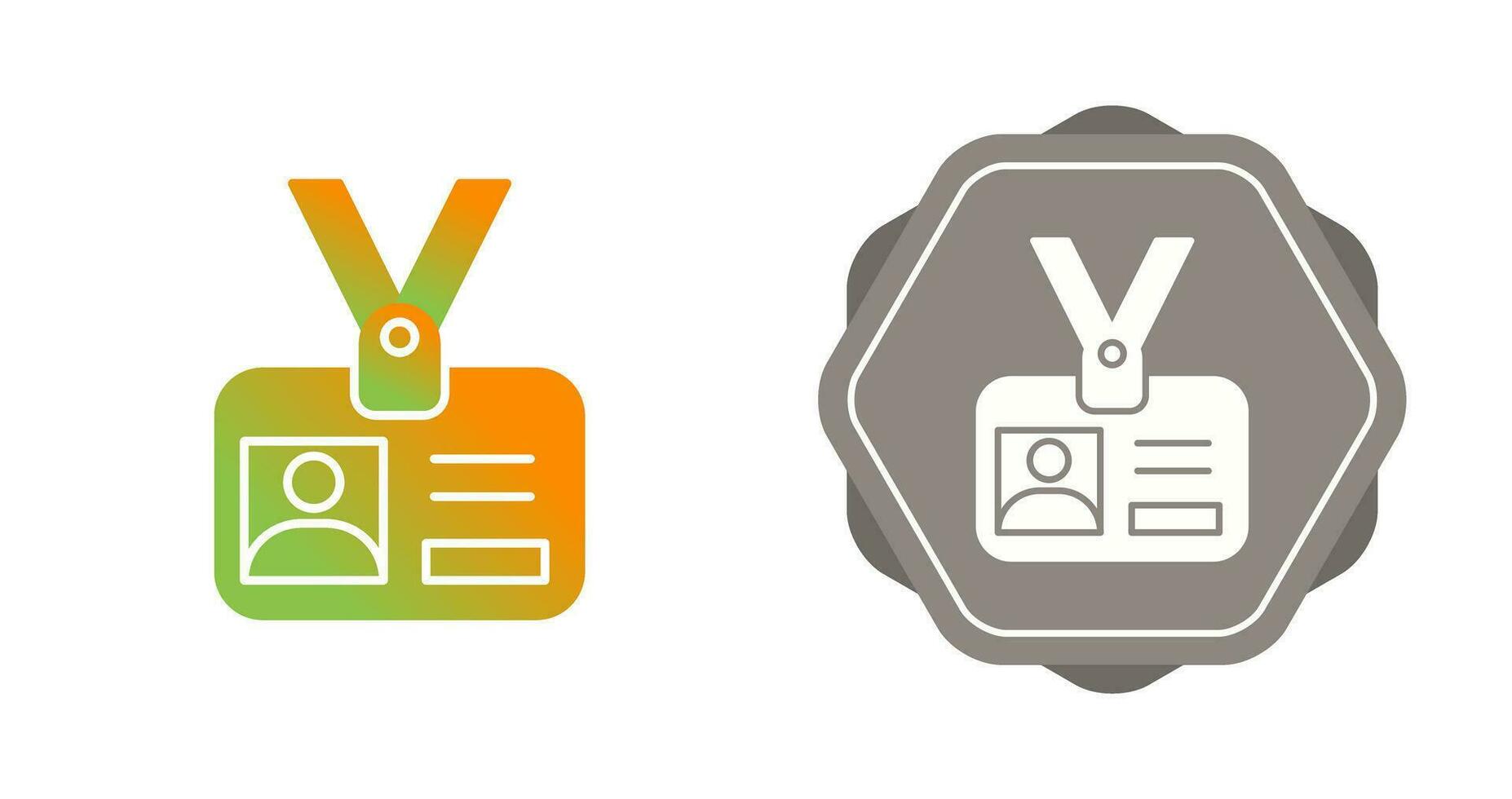 Id Card Vector Icon