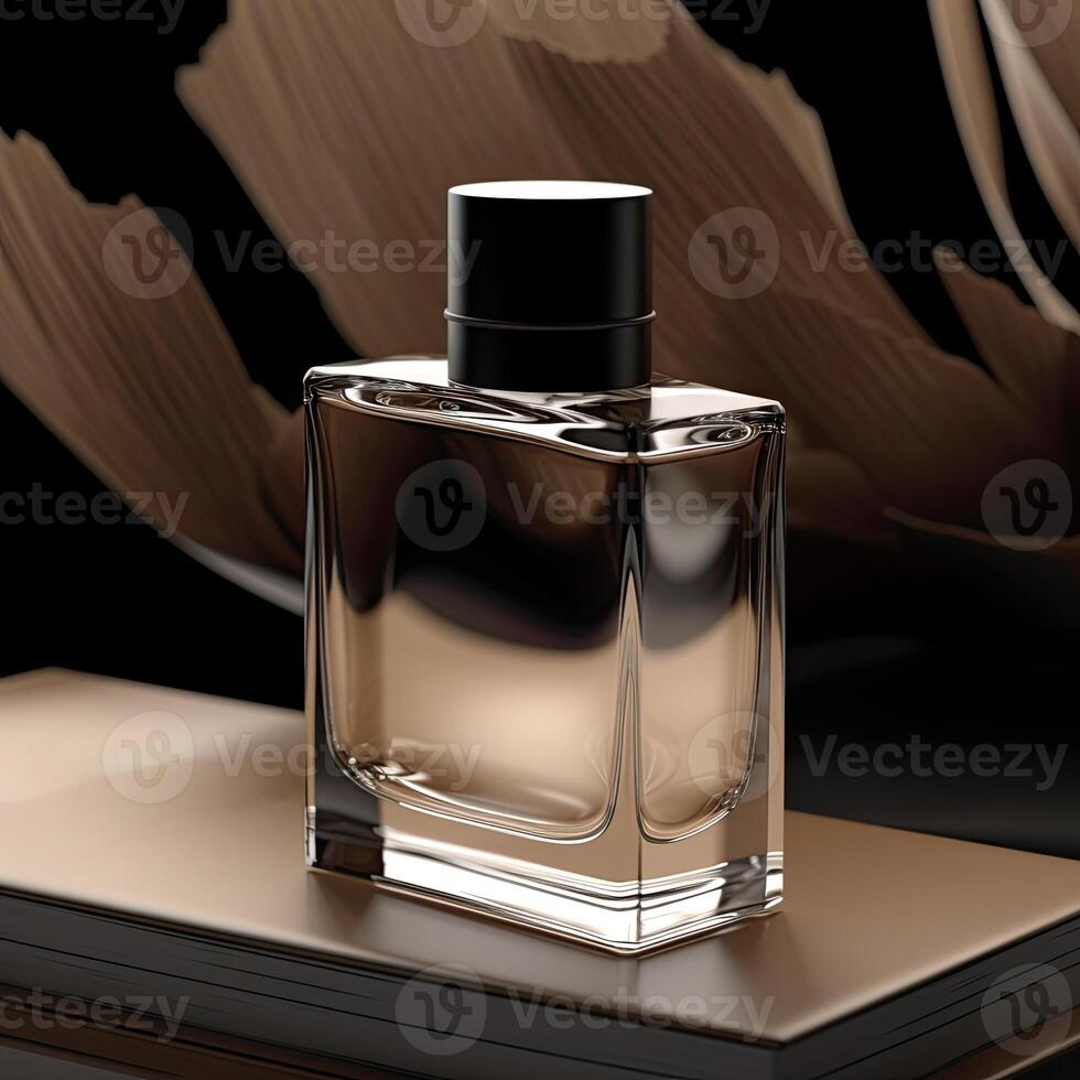 a bottle of perfume photo