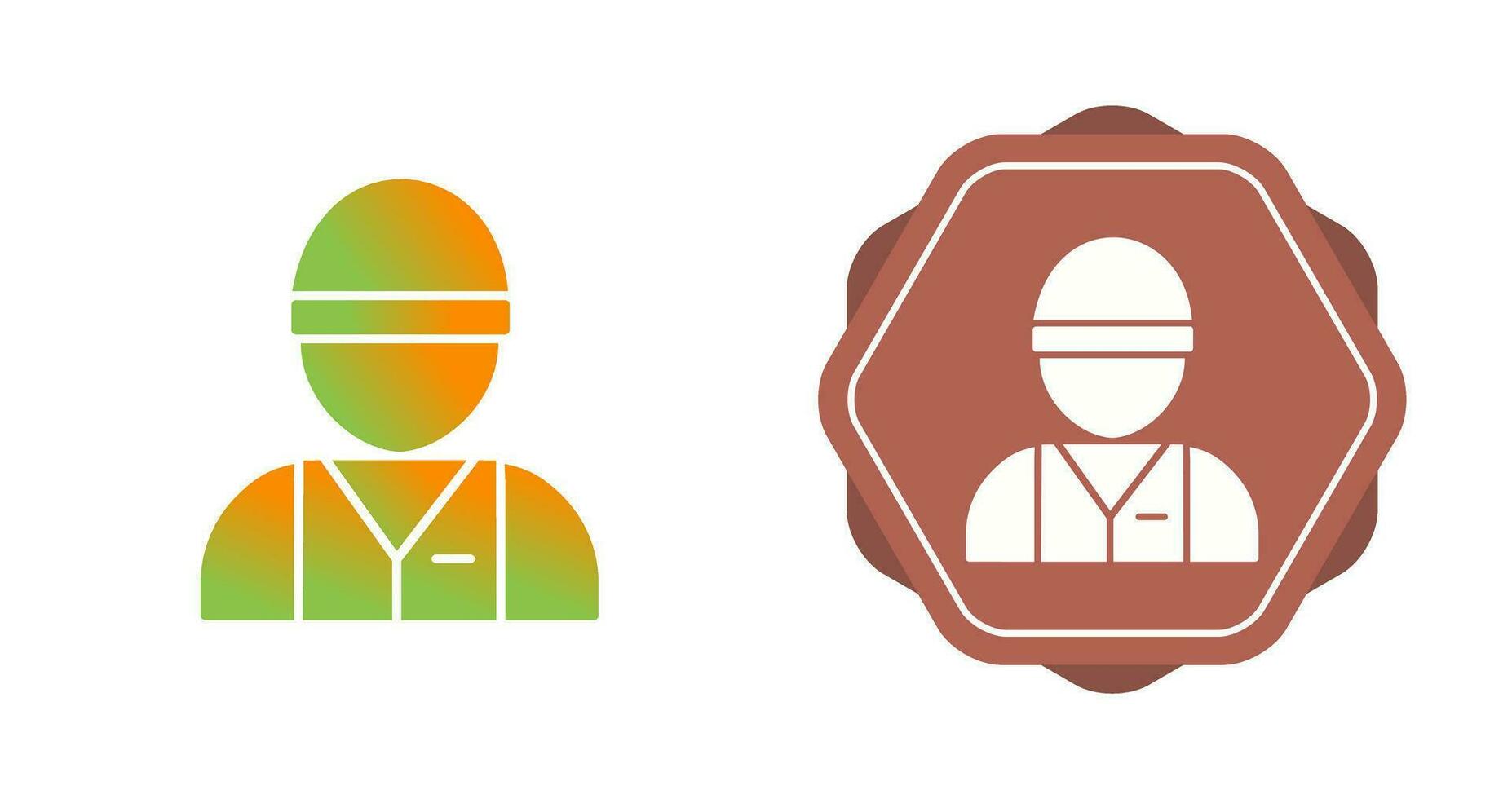 Industry Worker Vector Icon