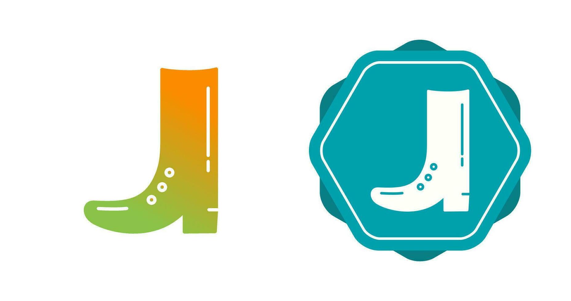 Cowboy Boot Vector Icon
