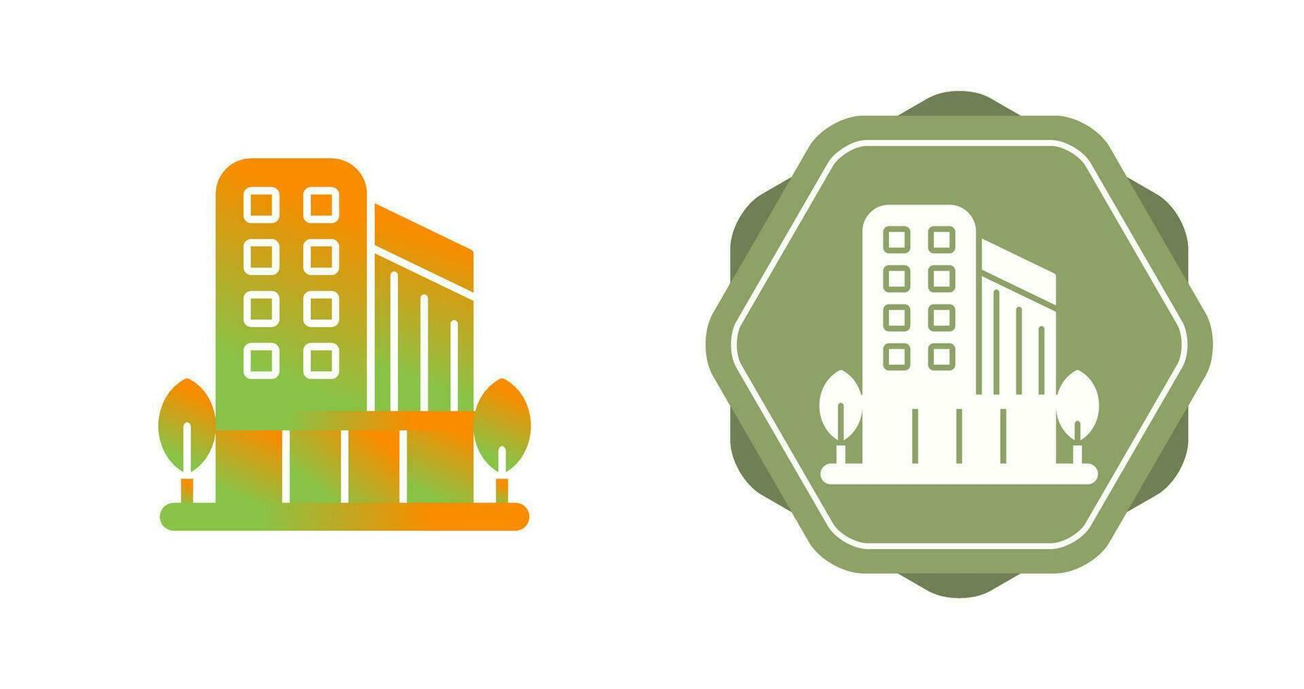 Office Building Vector Icon