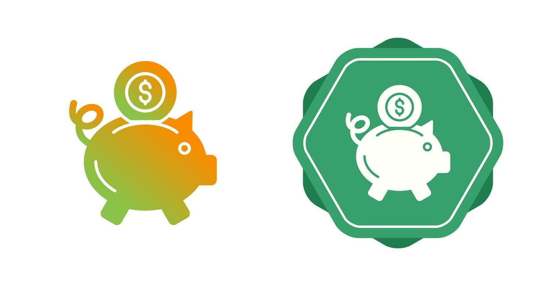 Piggy Bank Vector Icon