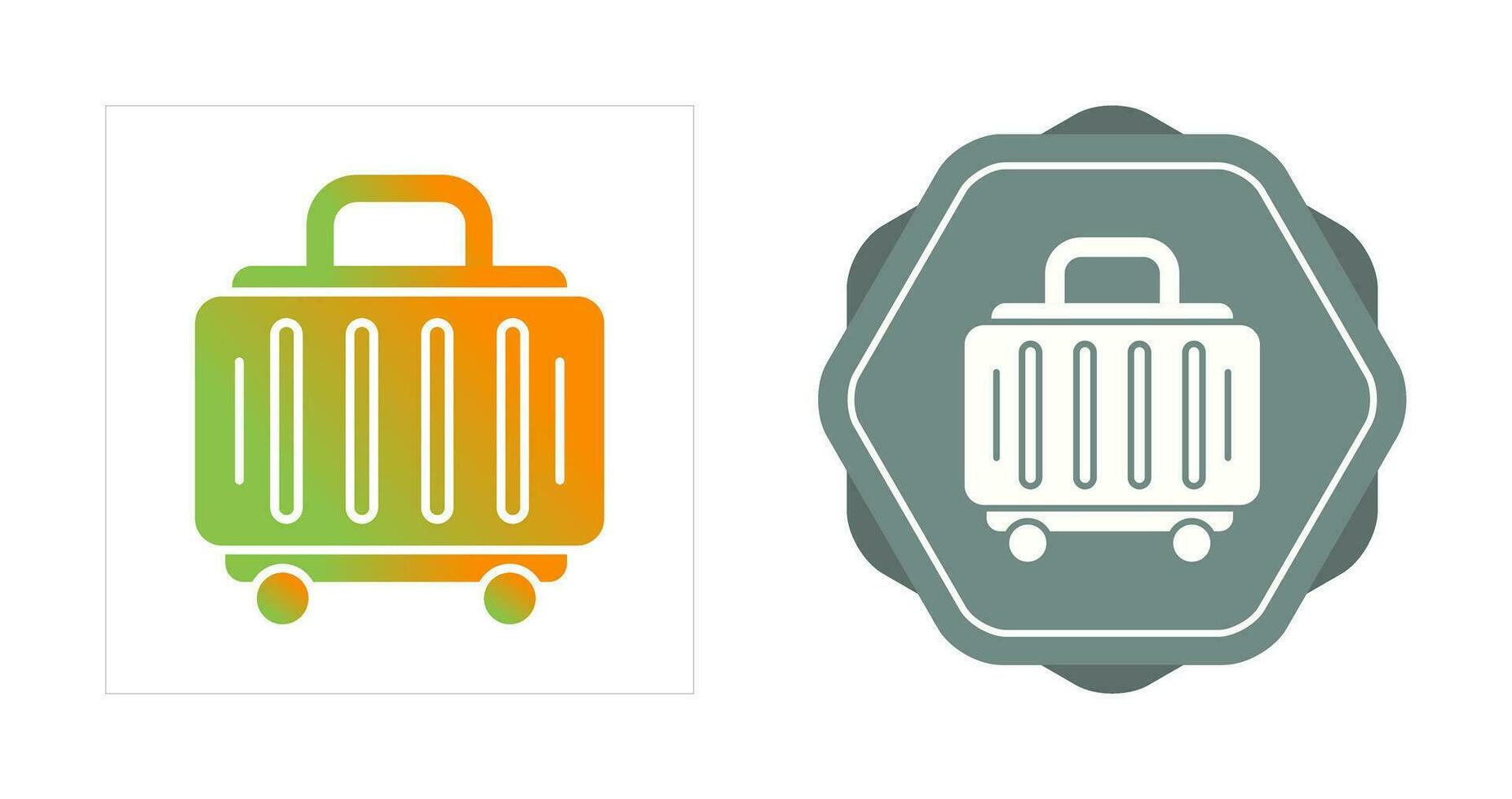 Baggage Vector Icon