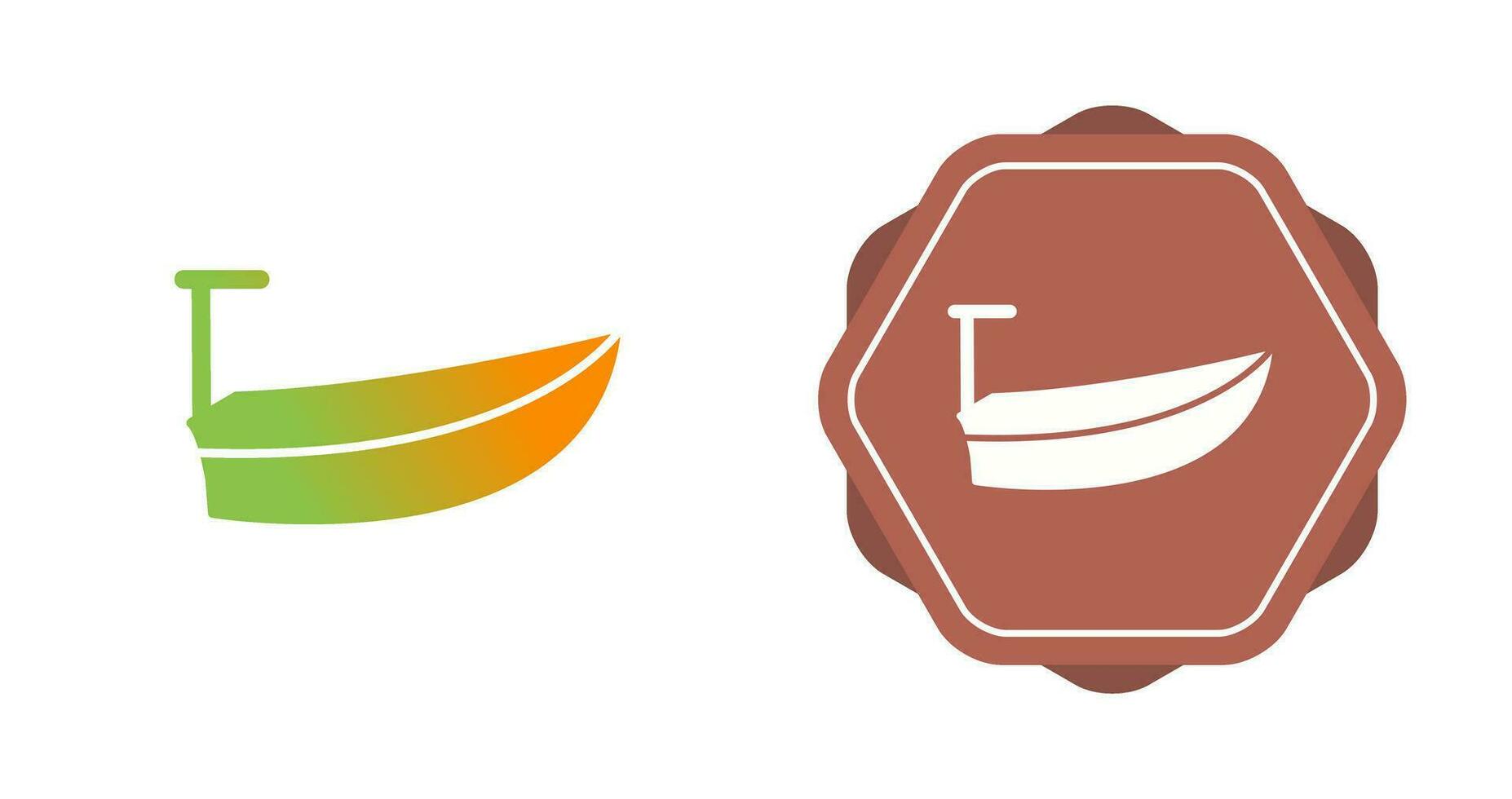 Small Boat Vector Icon