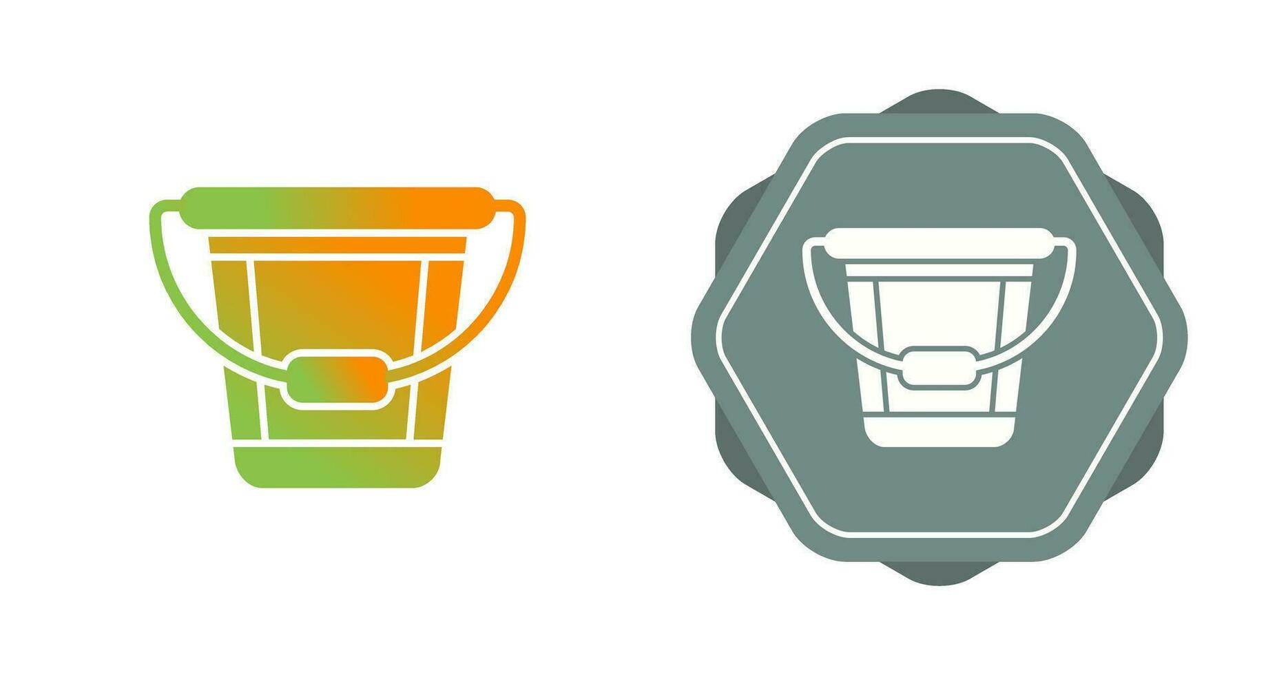 Bucket Vector Icon