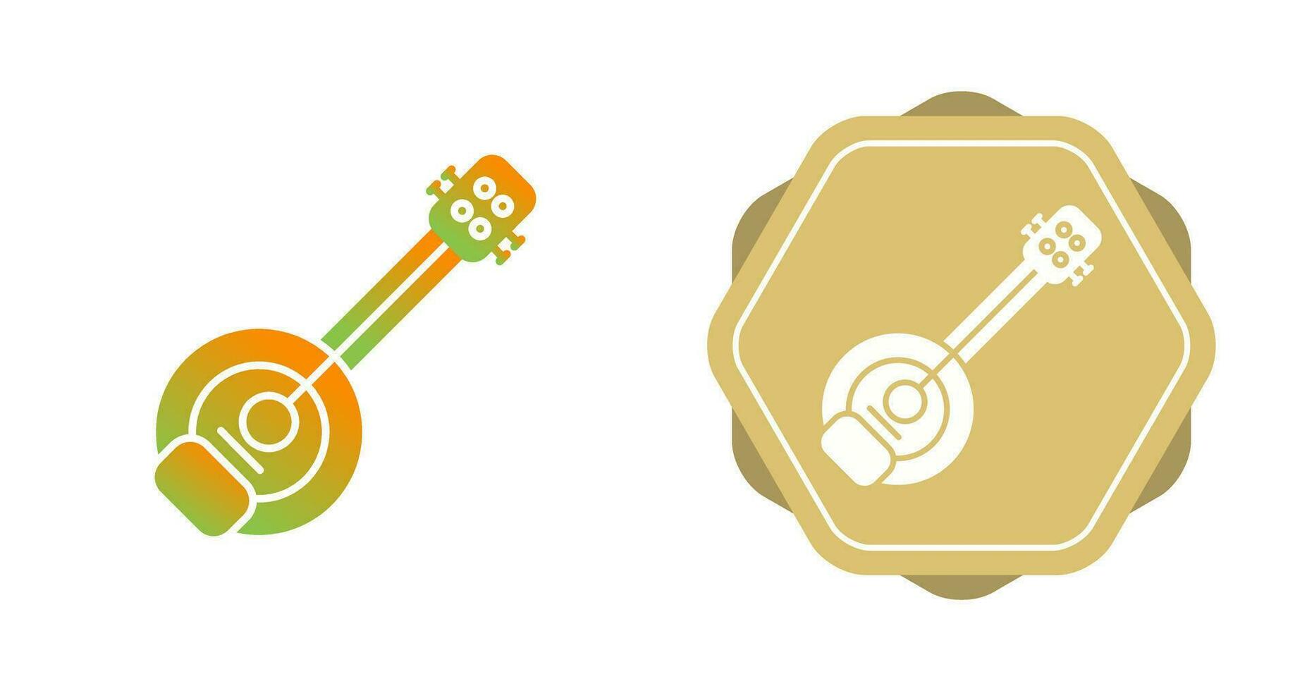 Mandolin Vector Icon