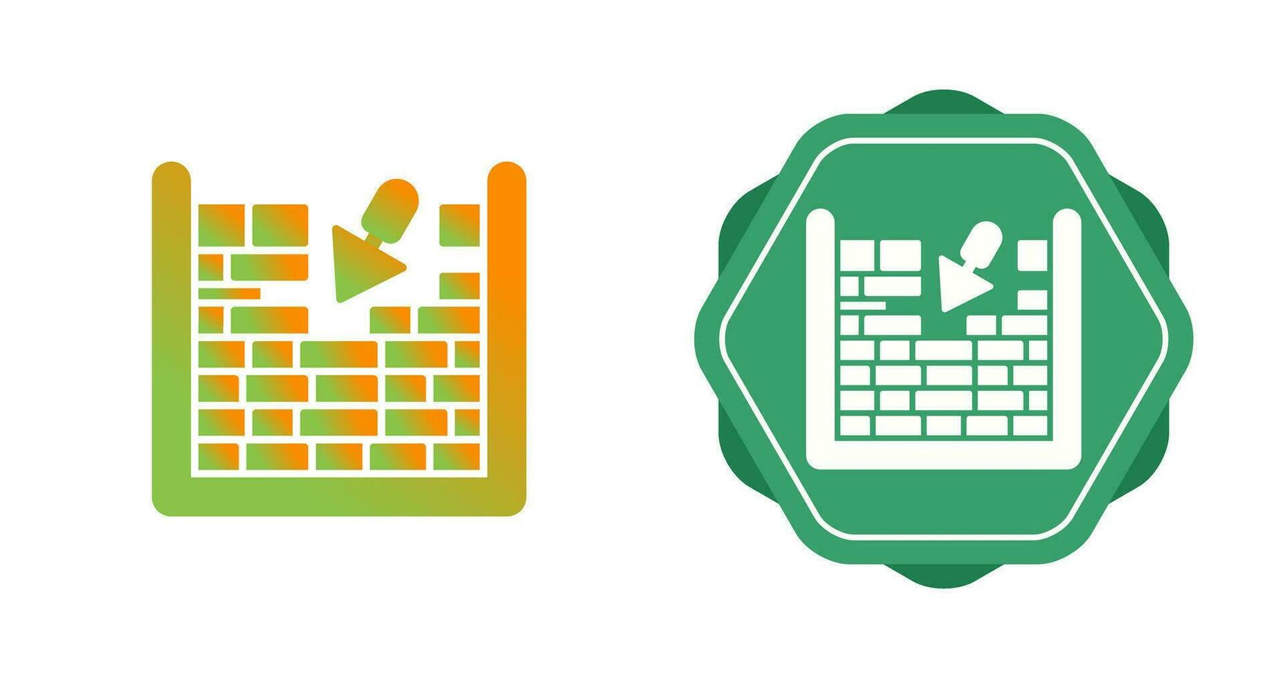 Masonry Vector Icon