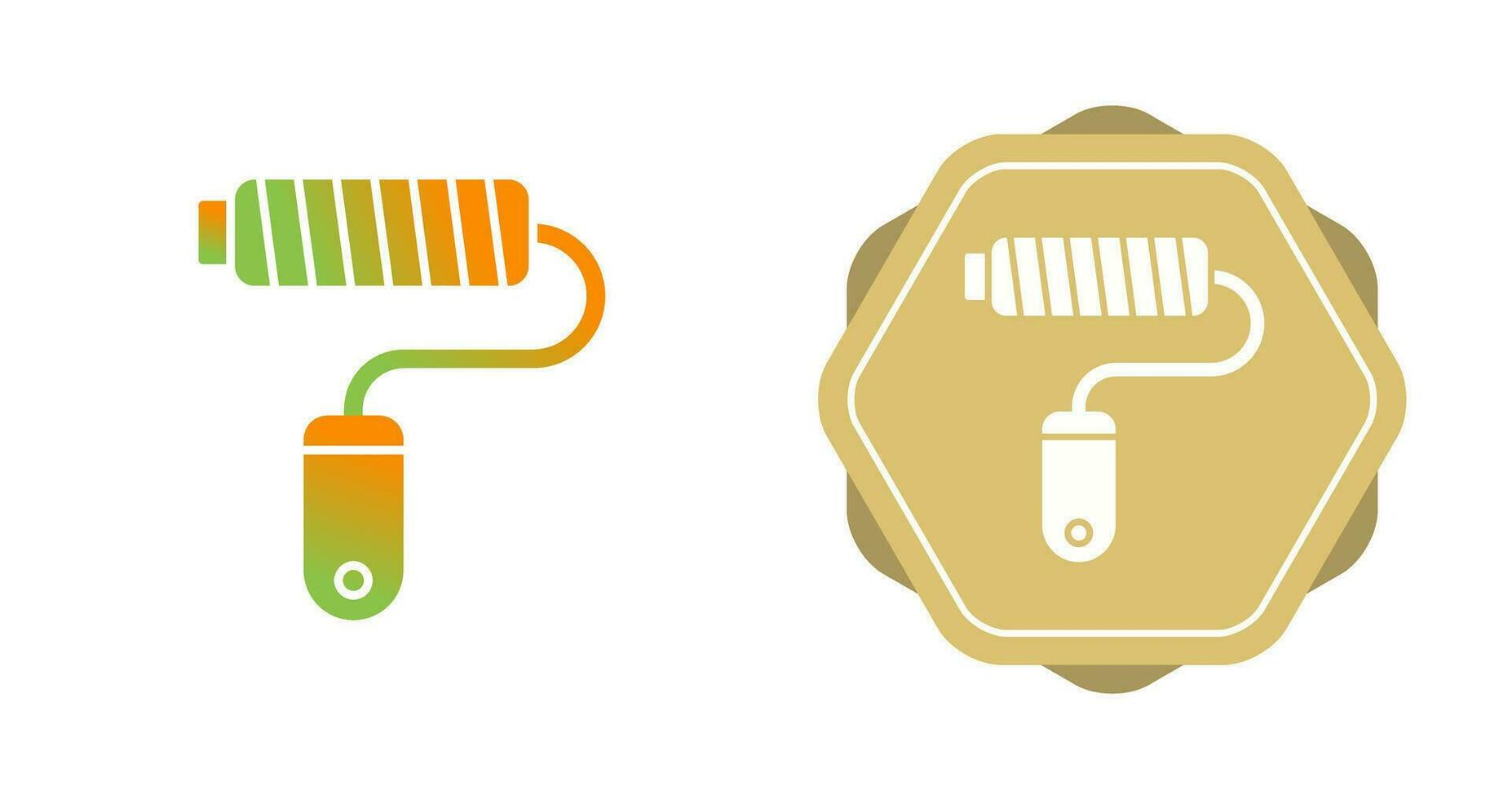 Painting Roller Vector Icon