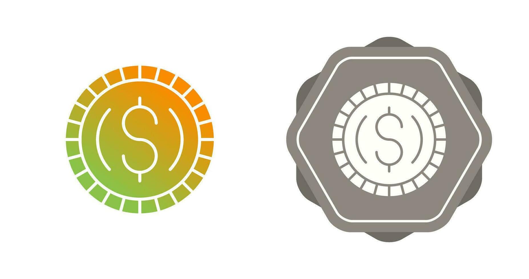 Coin Vector Icon