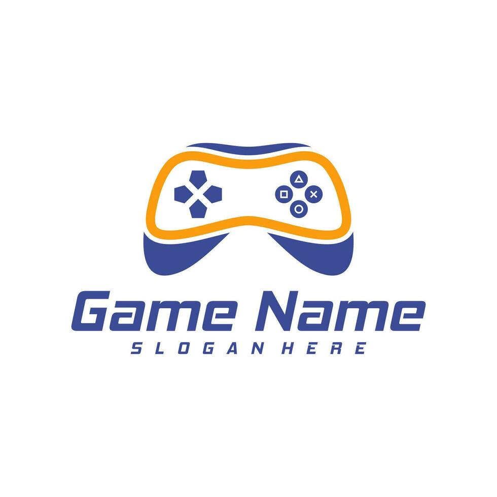 Gamepad logo design vector. Creative Joystick logo design template concept vector