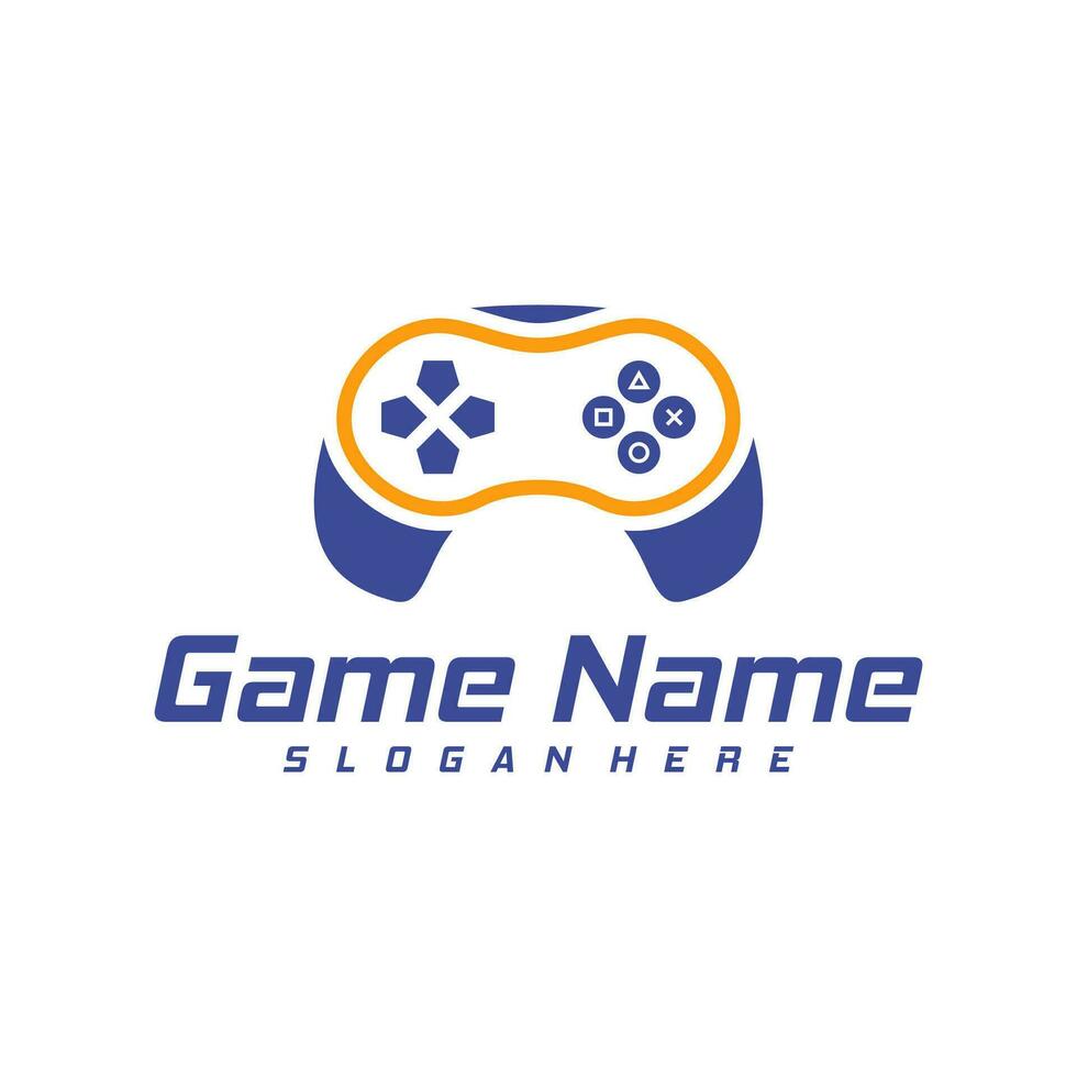 Gamepad logo design vector. Creative Joystick logo design template concept vector