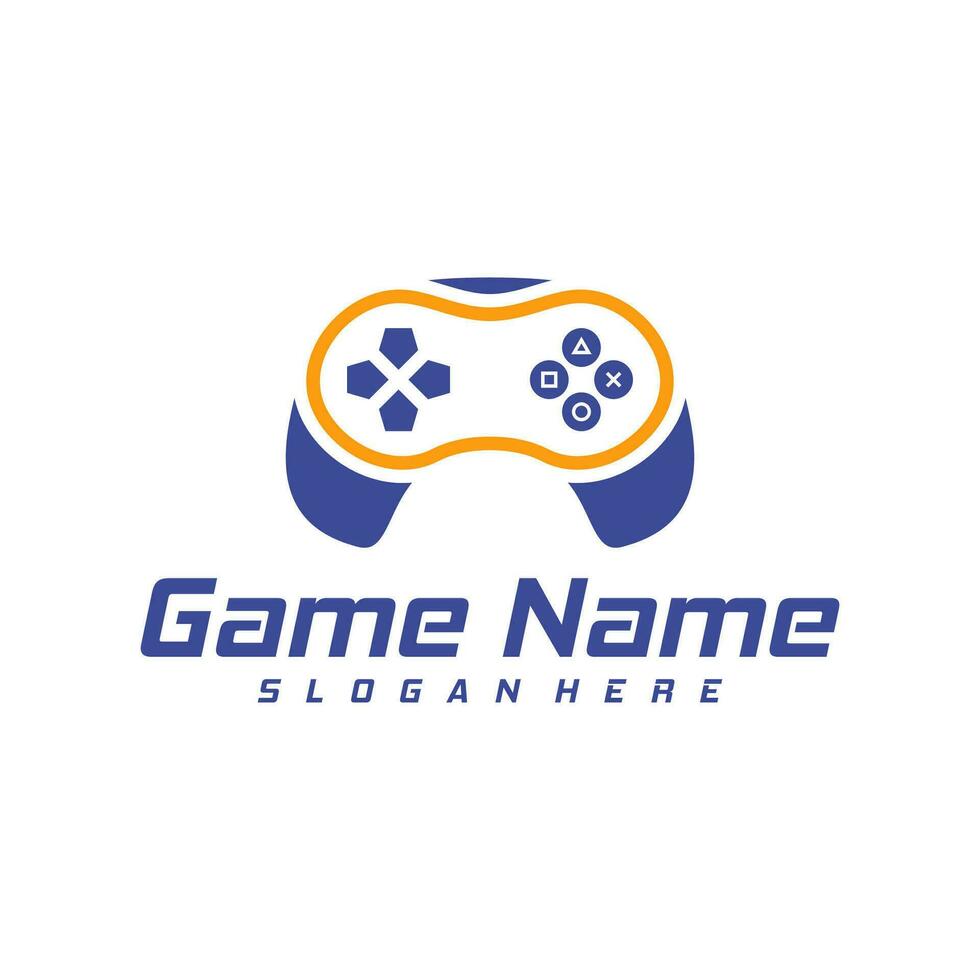 gamepad logo diseño vector. creativo palanca de mando logo diseño modelo concepto vector