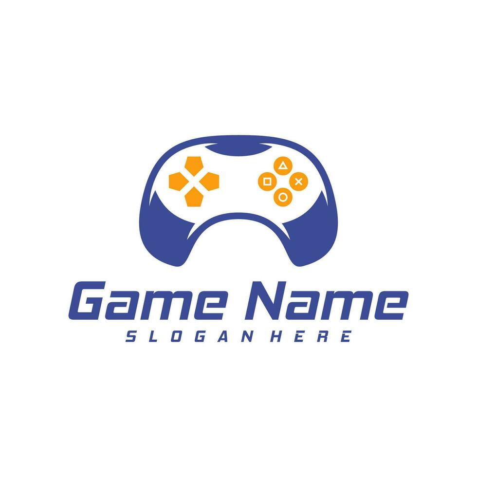 Gamepad logo design vector. Creative Joystick logo design template concept vector