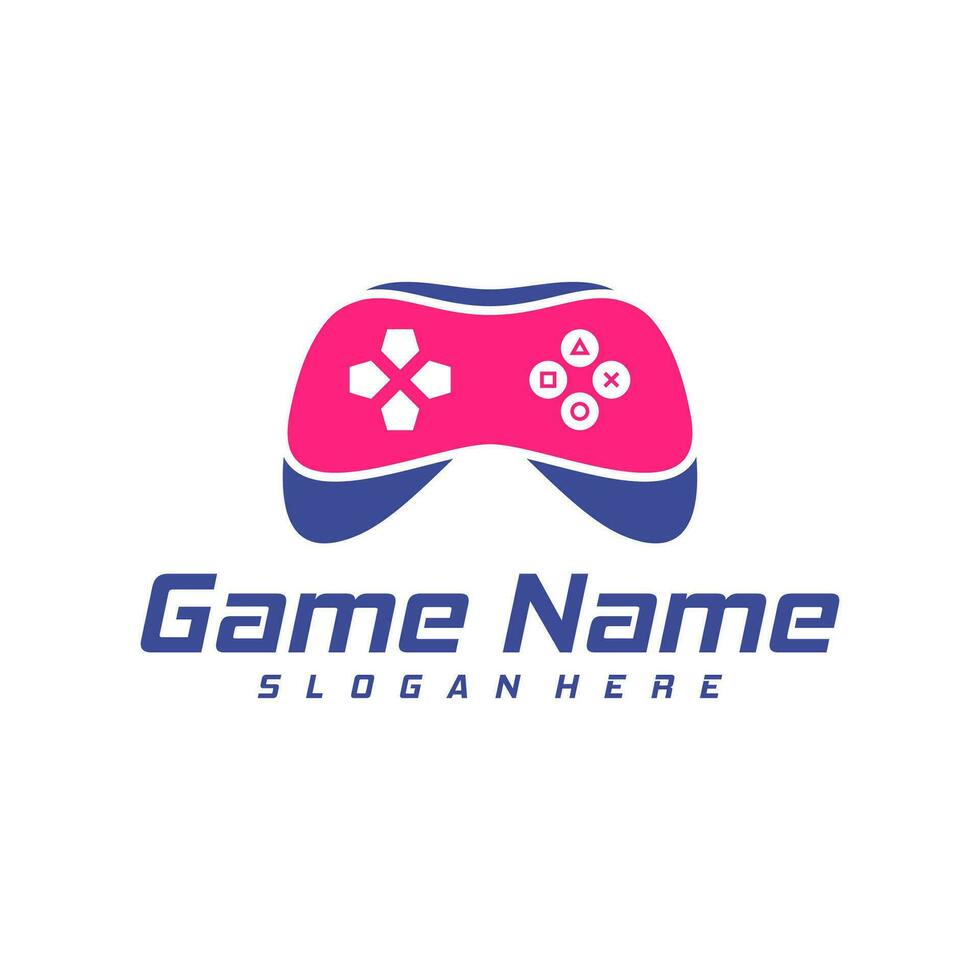 Gamepad logo design vector. Creative Joystick logo design template concept vector