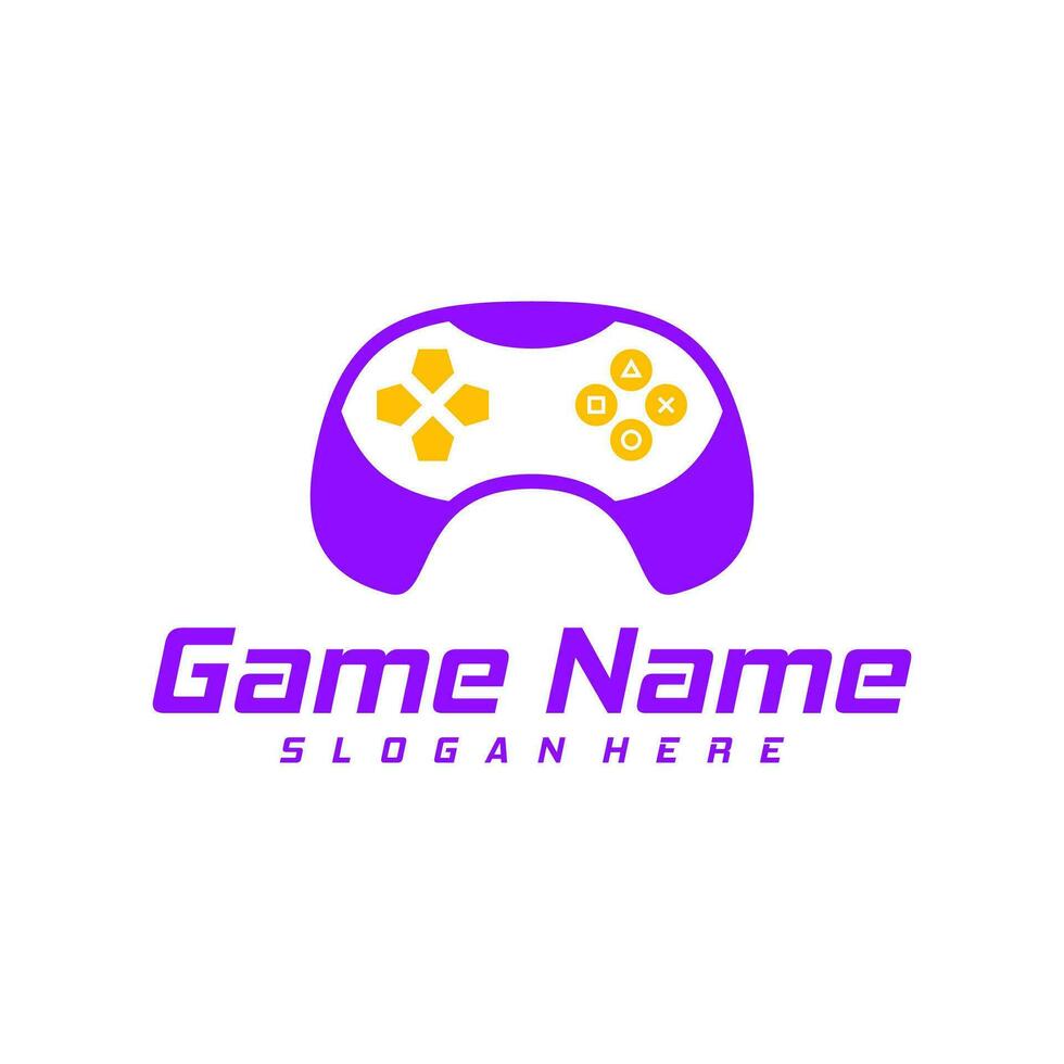 Gamepad logo design vector. Creative Joystick logo design template concept vector