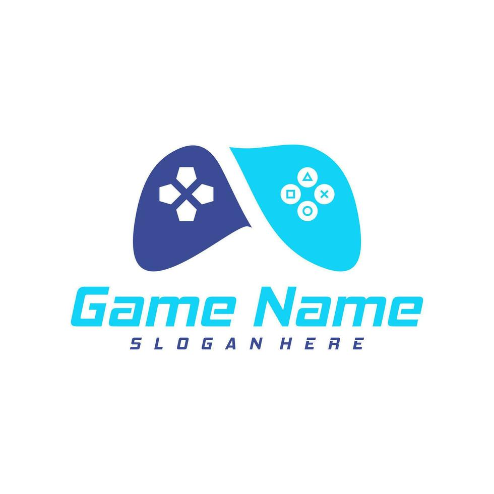 Gamepad logo design vector. Creative Joystick logo design template concept vector