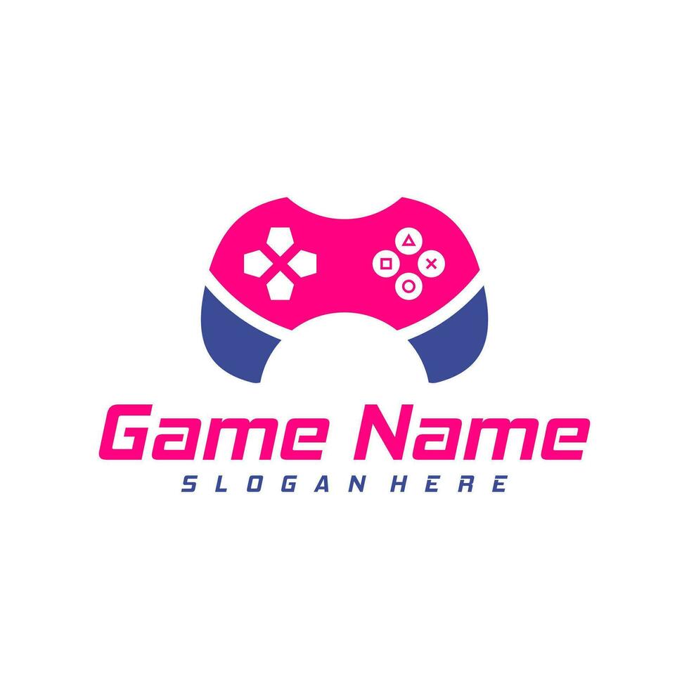 Gamepad logo design vector. Creative Joystick logo design template concept vector