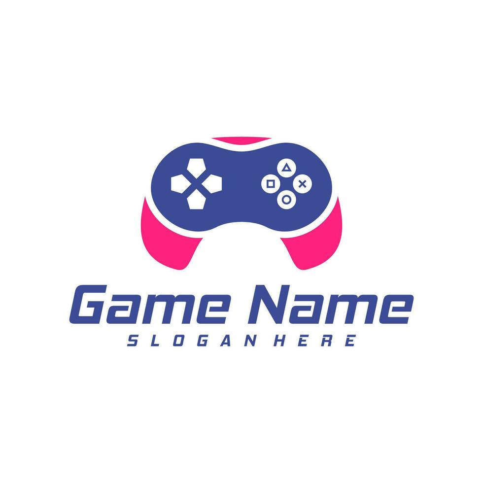 Gamepad logo design vector. Creative Joystick logo design template concept vector