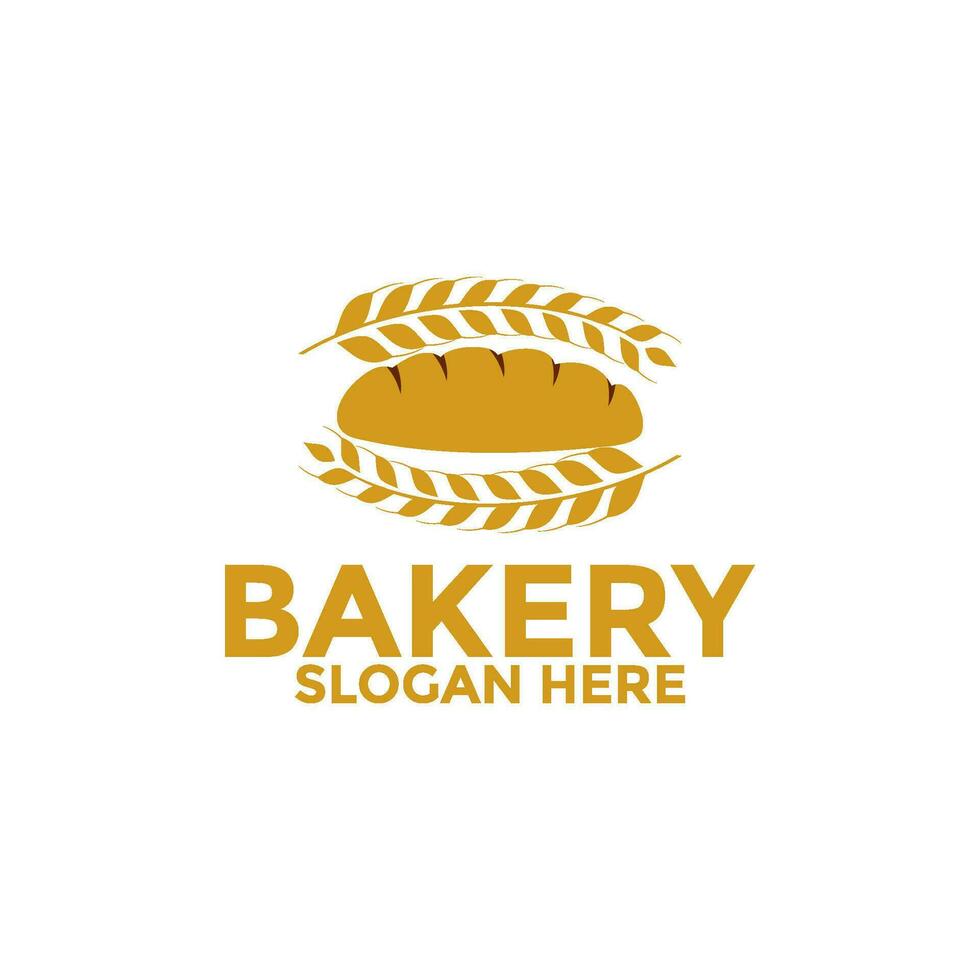 Bread logo icon, bakery logo vector design template