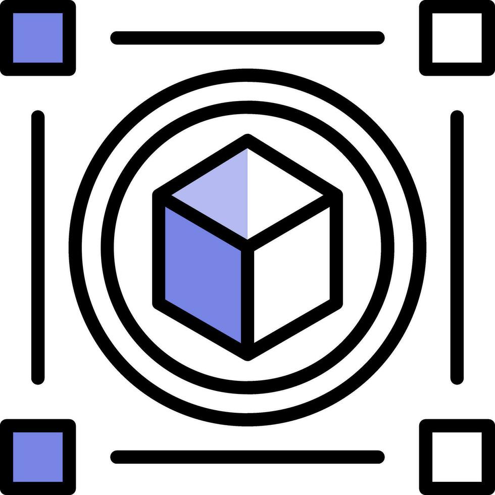 Blockchain Vector Icon Design