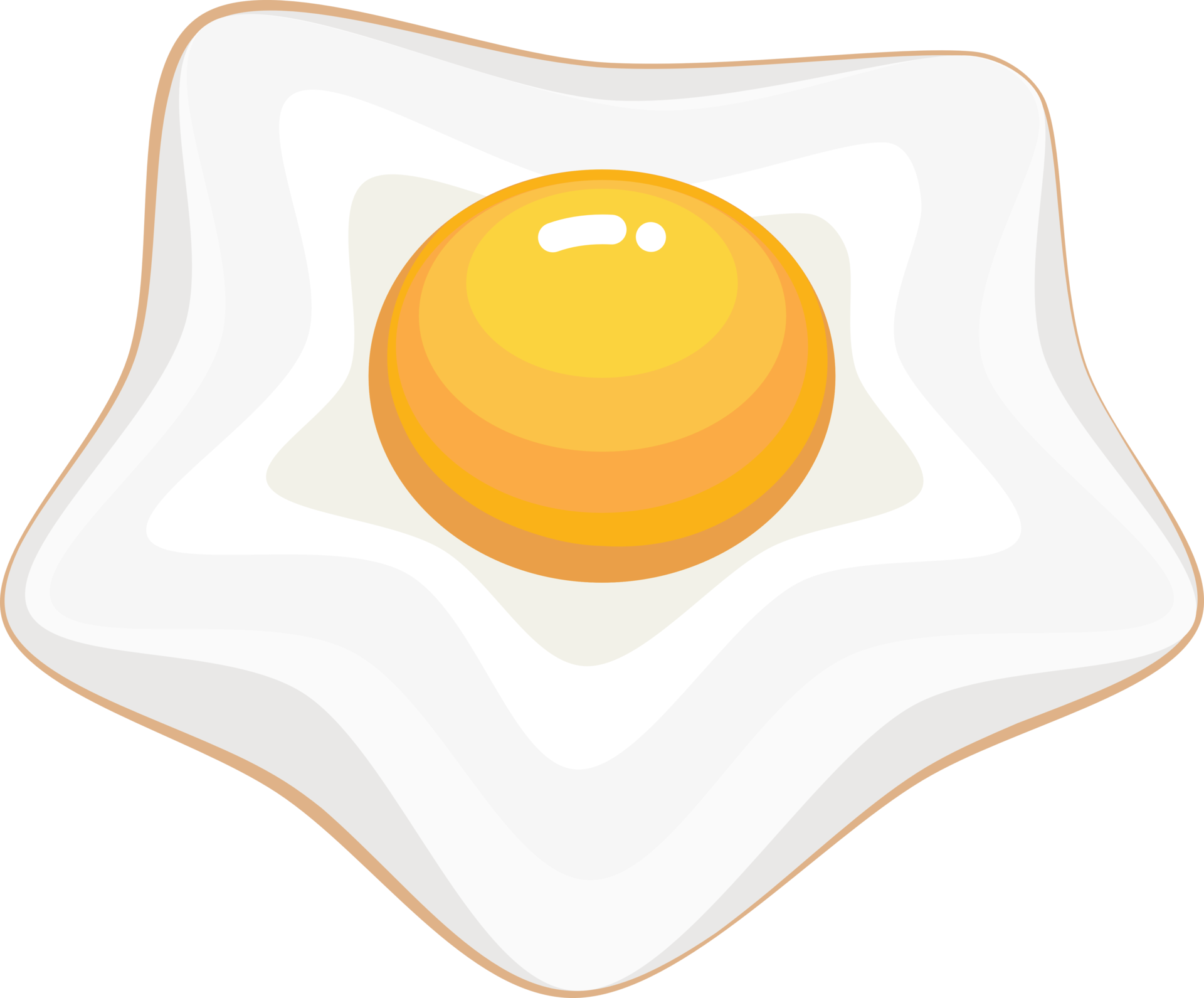 Sunny Side Up Fried Egg Vector, Sunny Side, Fried Egg, Egg PNG and