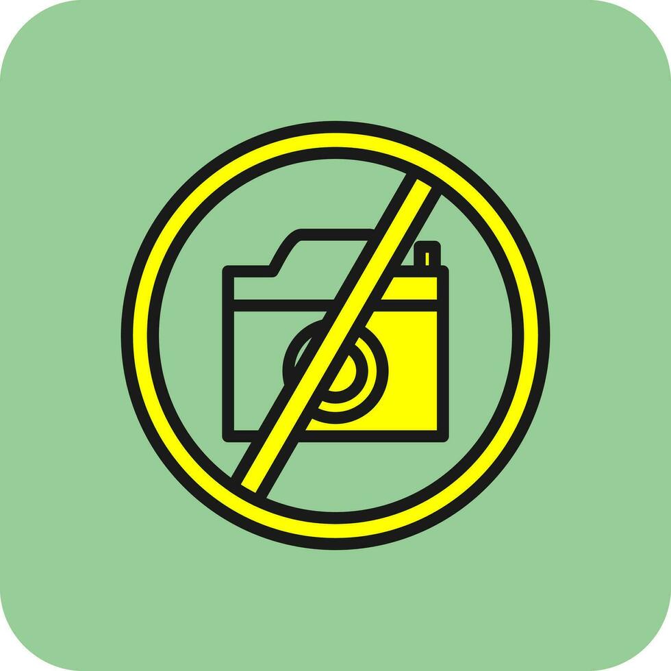 No Photos Vector Icon Design