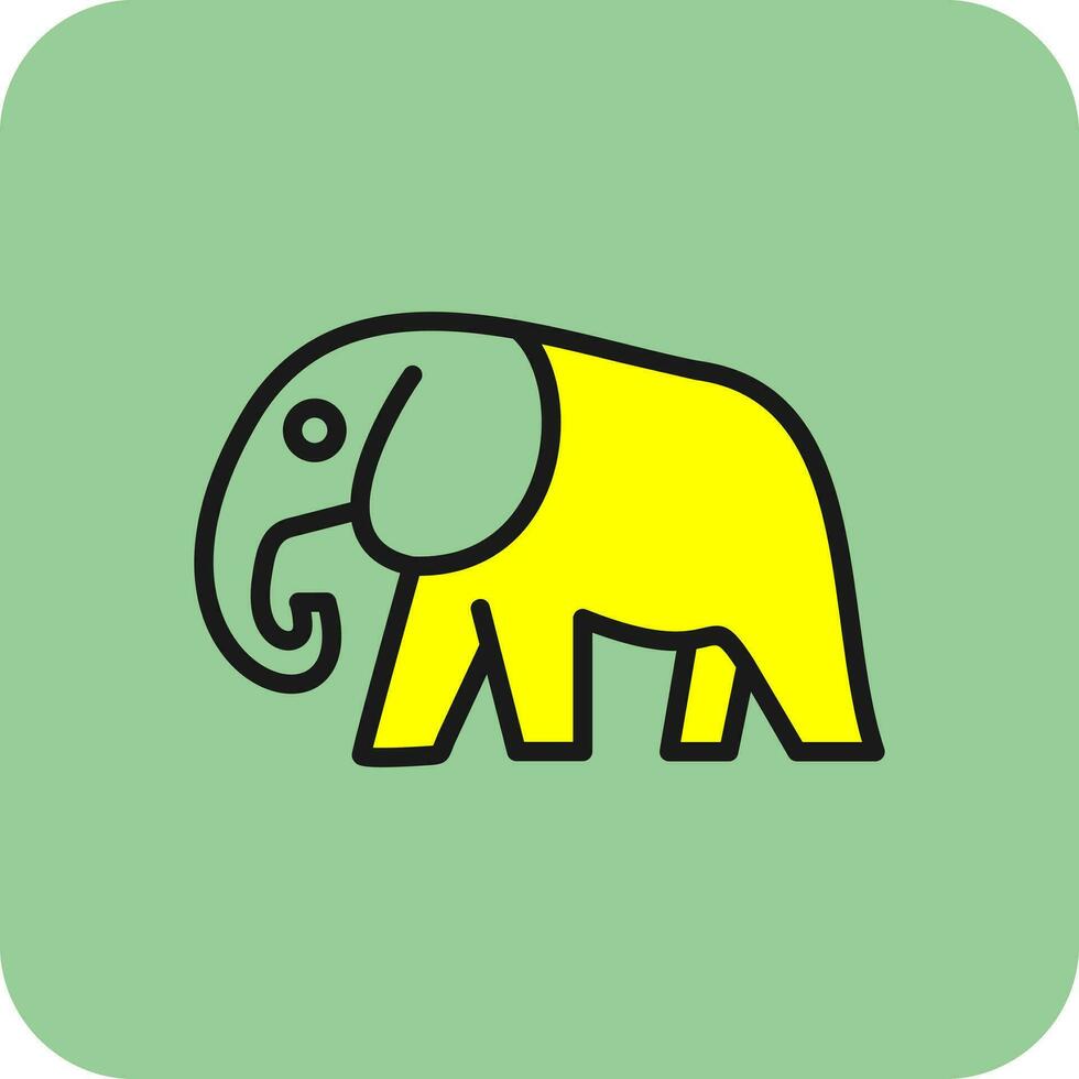 Wild Animal Vector Icon Design